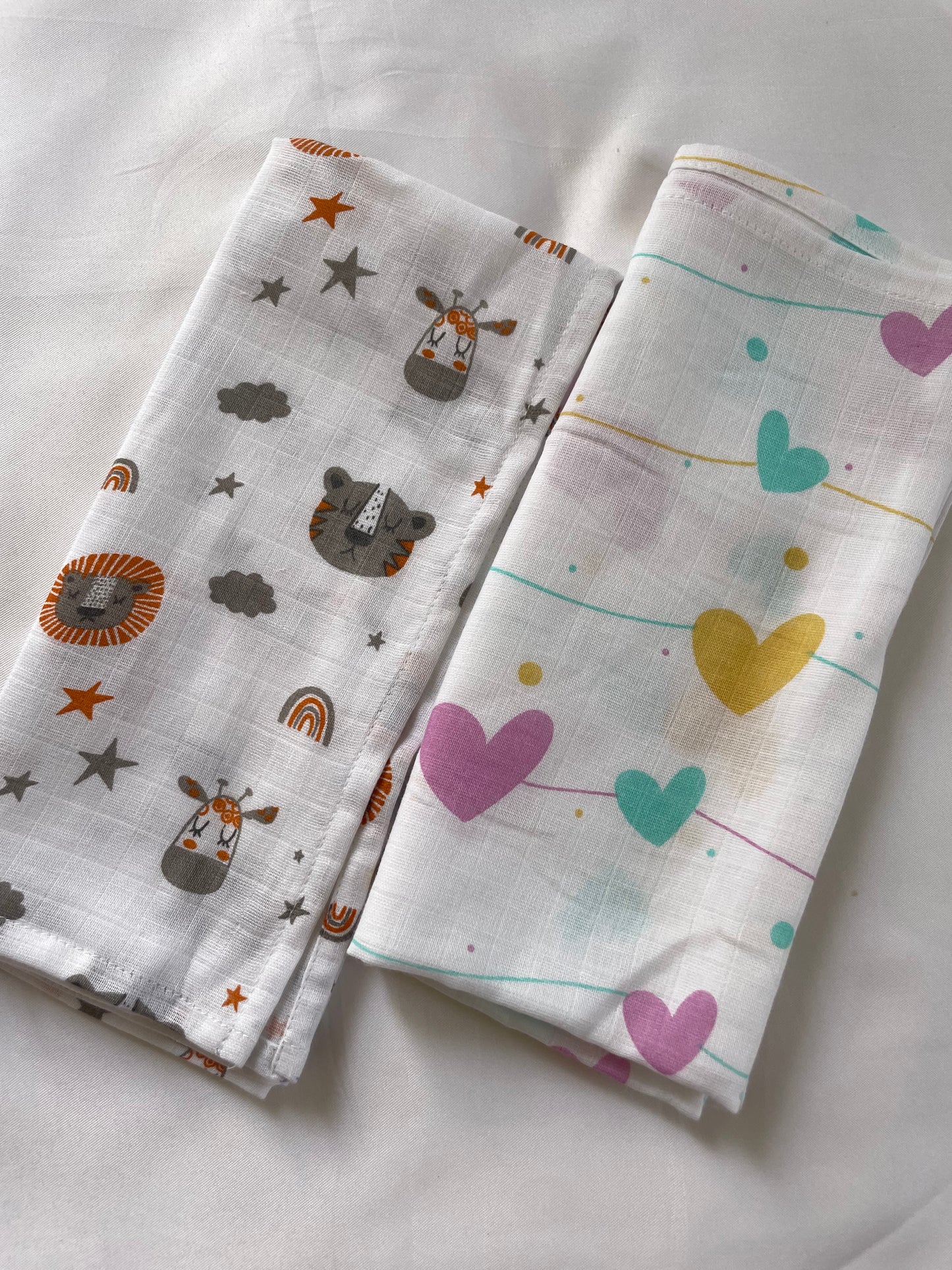 Muslin Hand / Lunch Towel SET OF 2