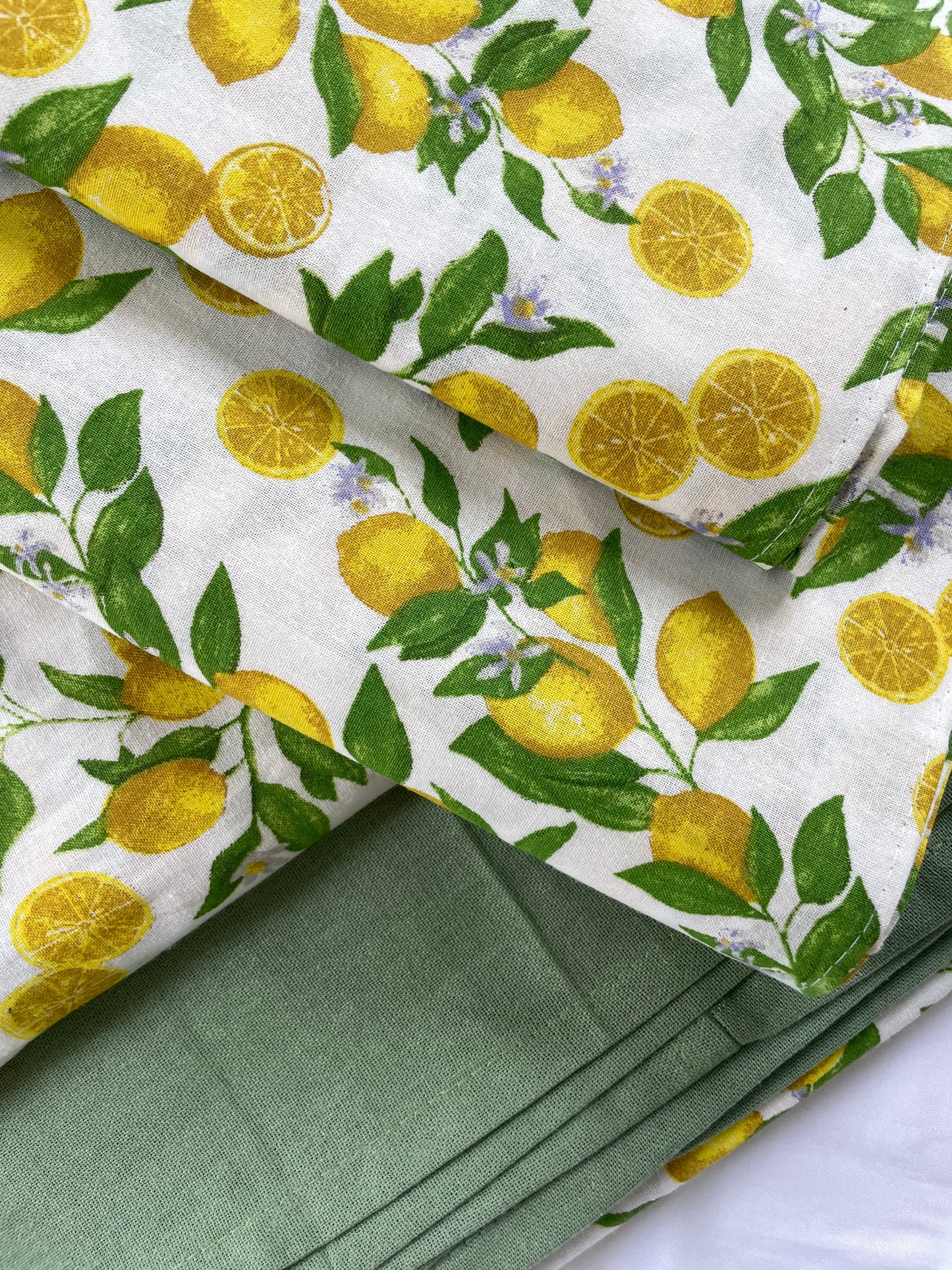 King Size Cotton Bedspread 100x110 in