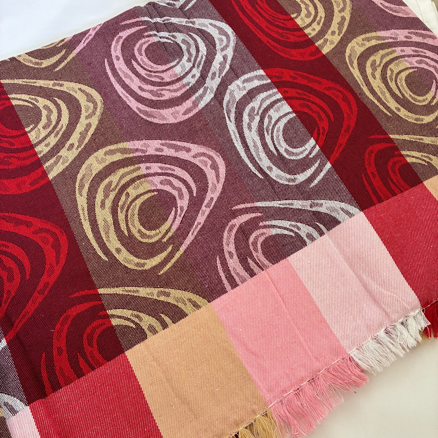 Stripes Double Size Cotton Blanket