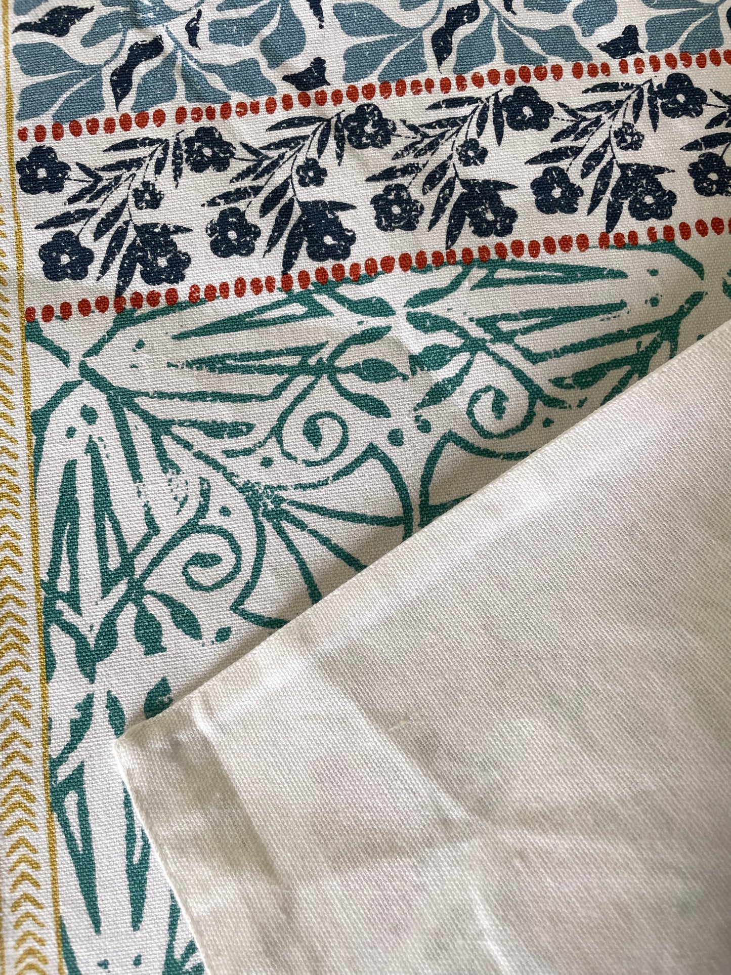 Floral Dining Table Mats ( Set Of 6 )