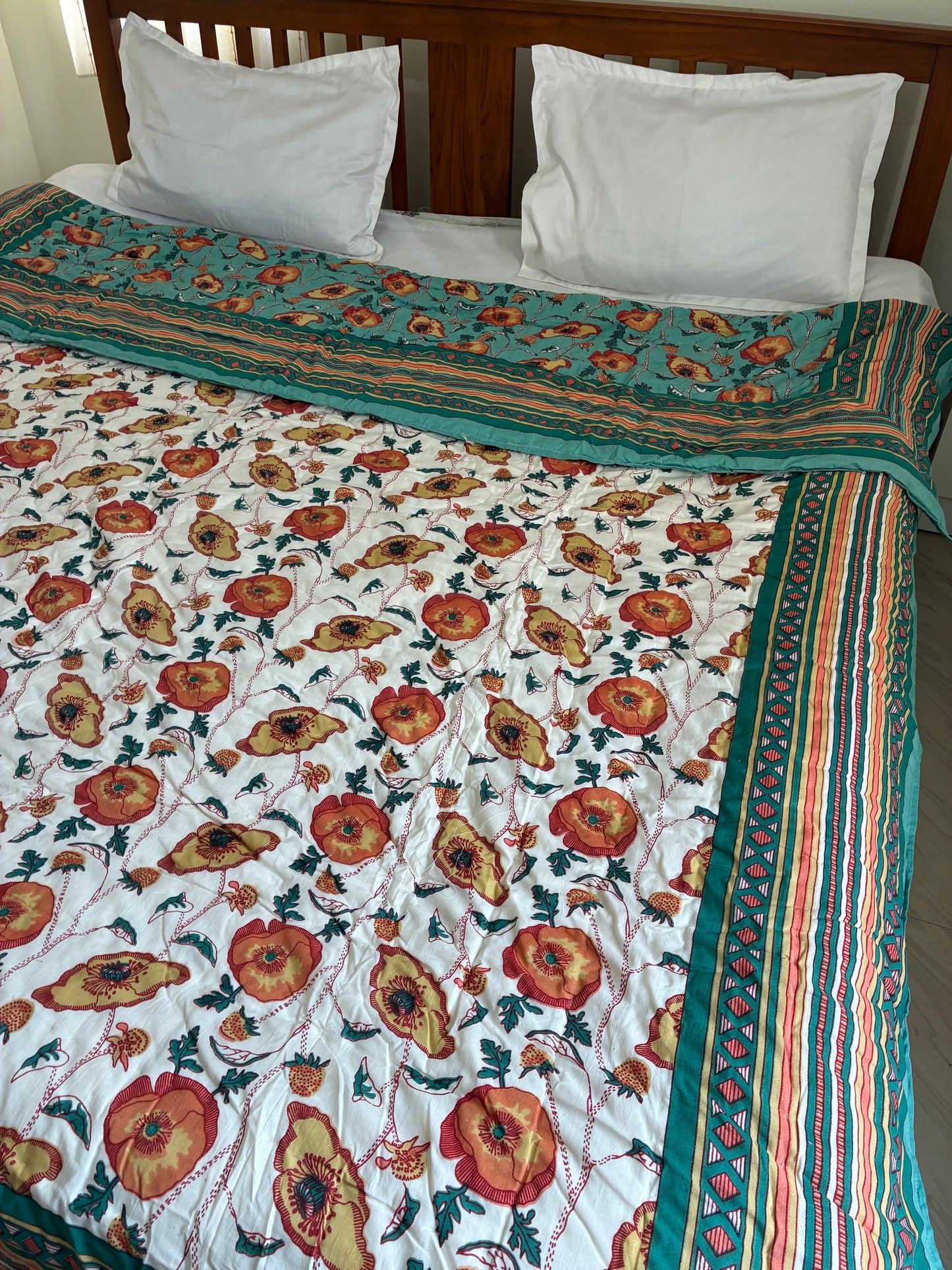 Reversible Cotton Double Quilts