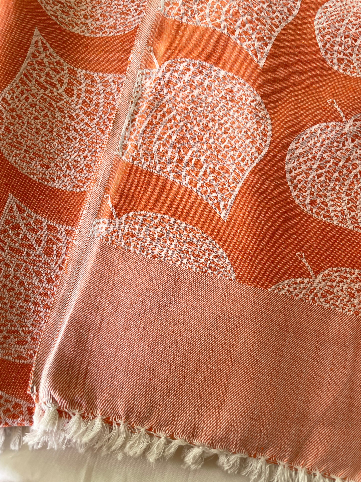 Orange Double Size Blanket