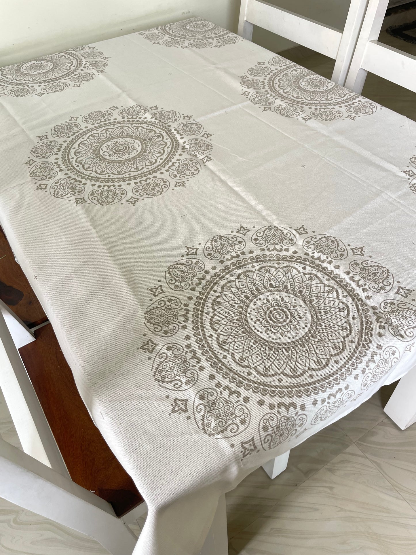 Mandala Print Table Covers