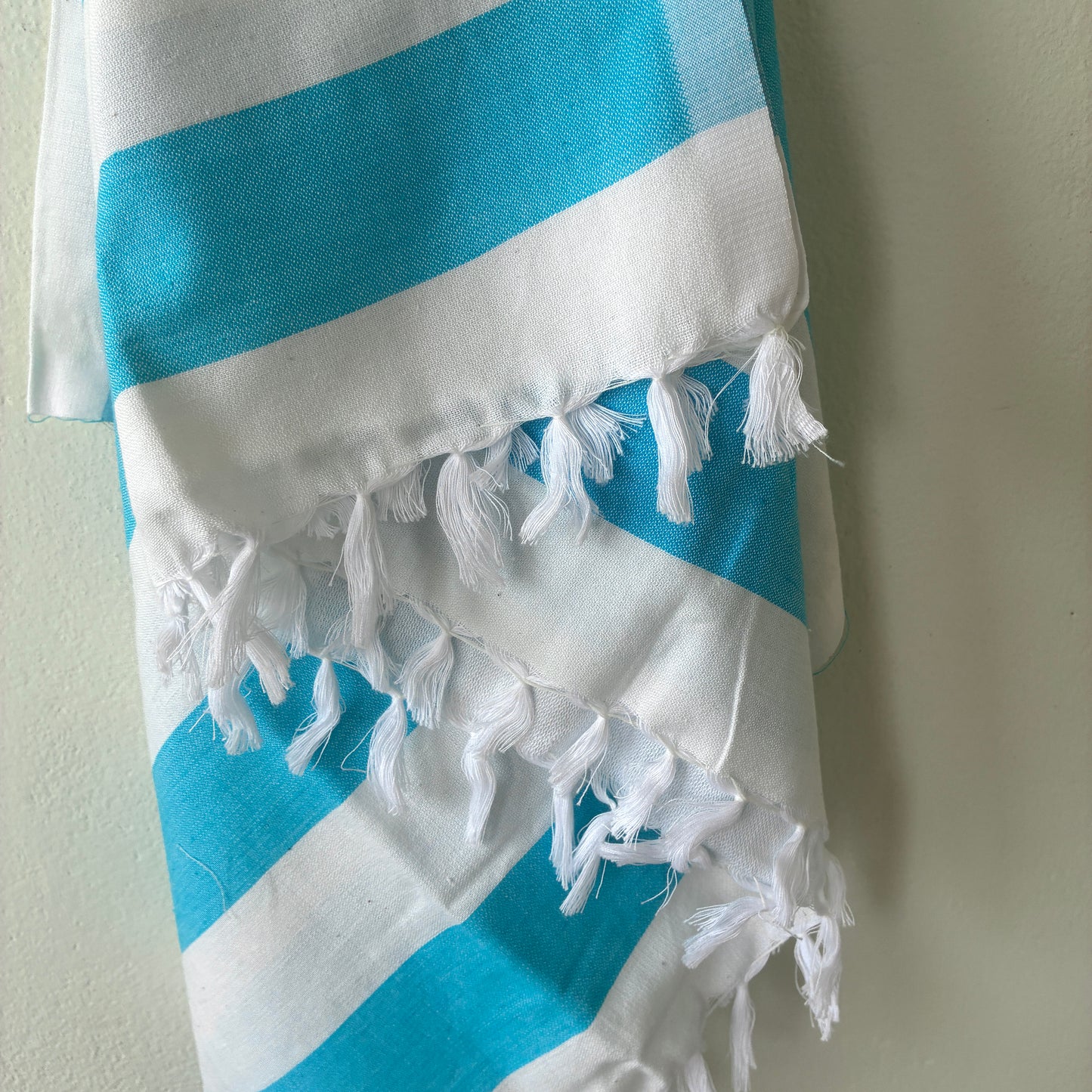 Blue Stripes Cotton Bath Towels