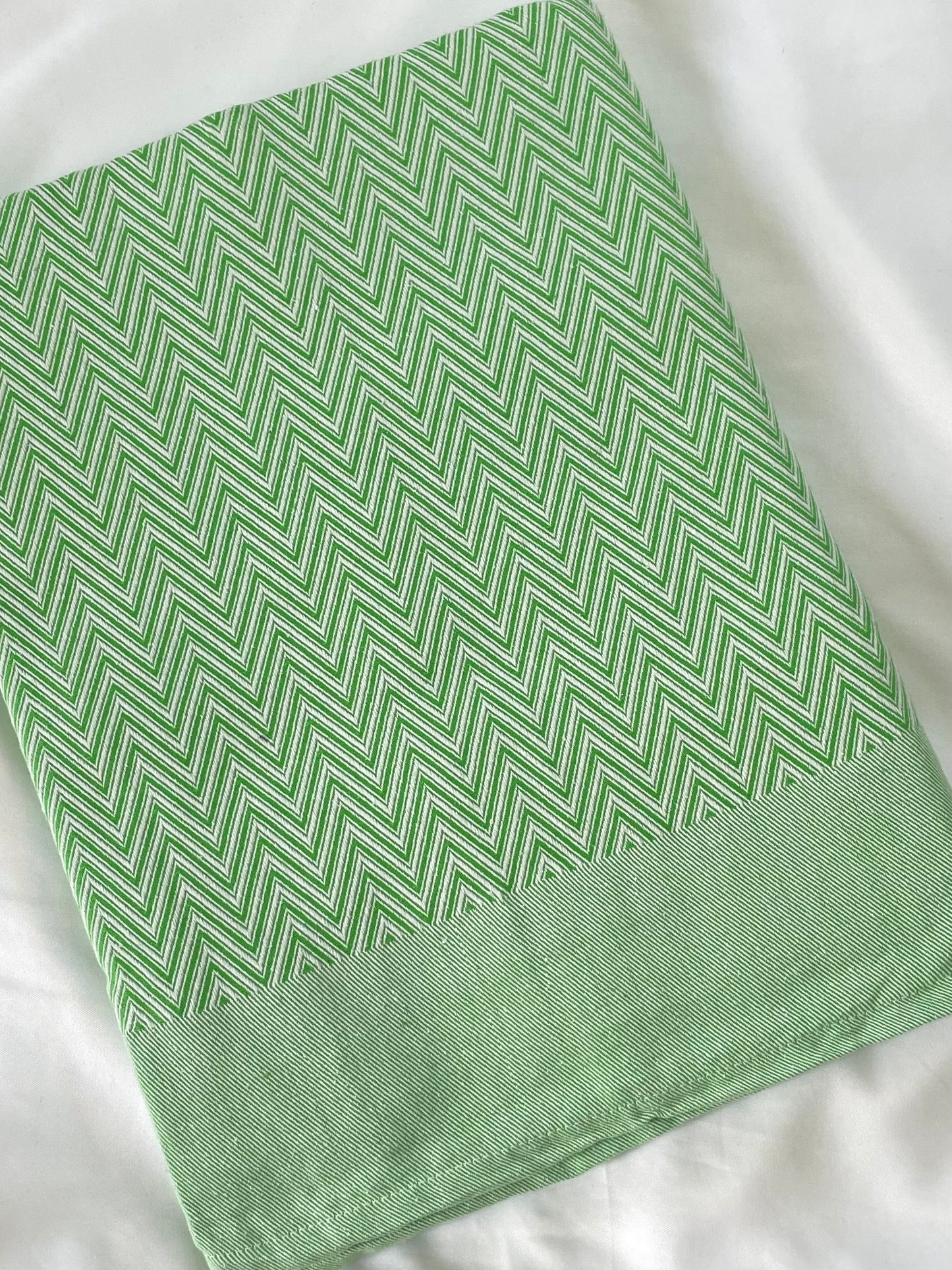 Zig Zag Cotton Blanket / Throw