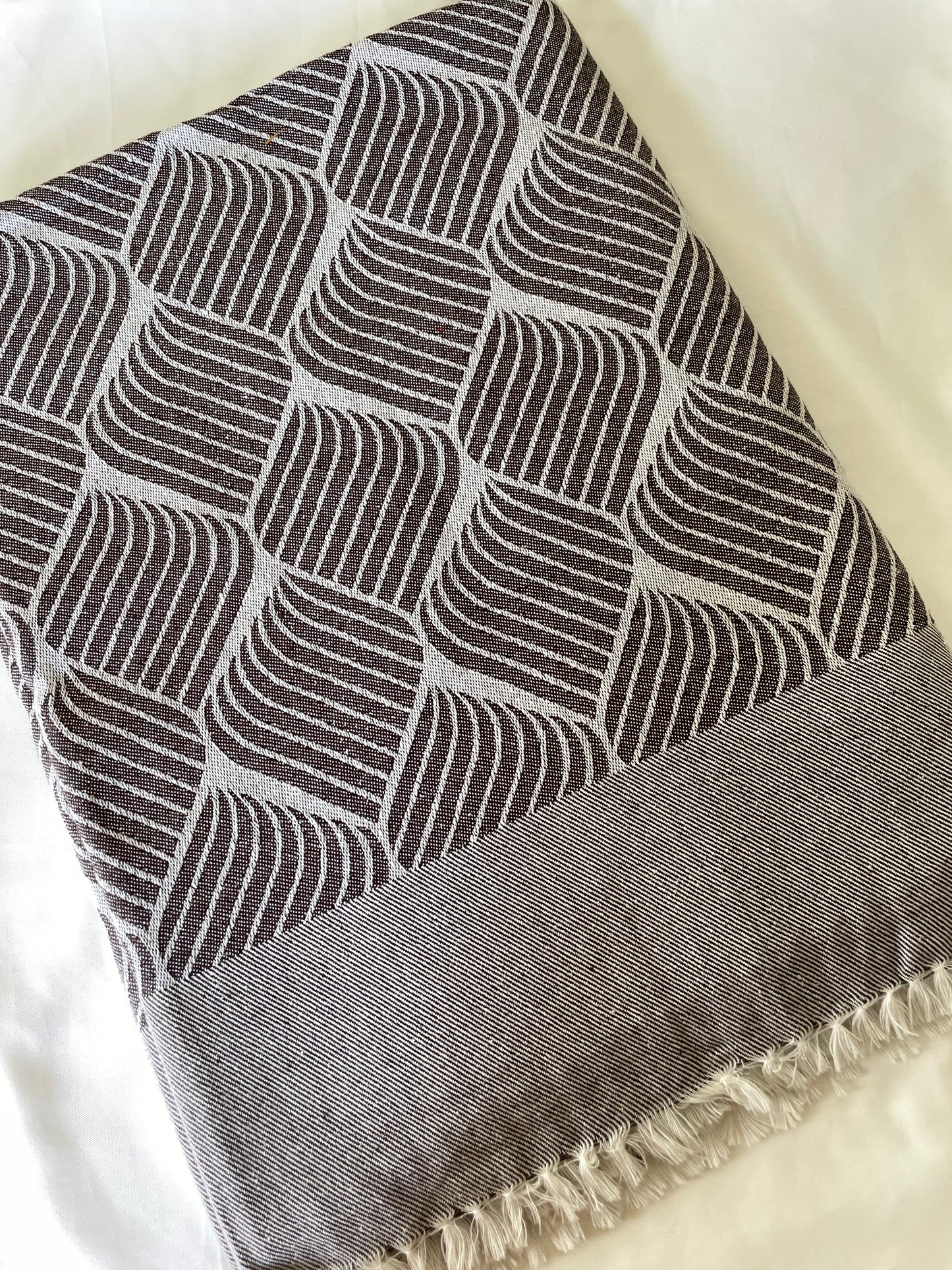 Grey Blanket / Throw