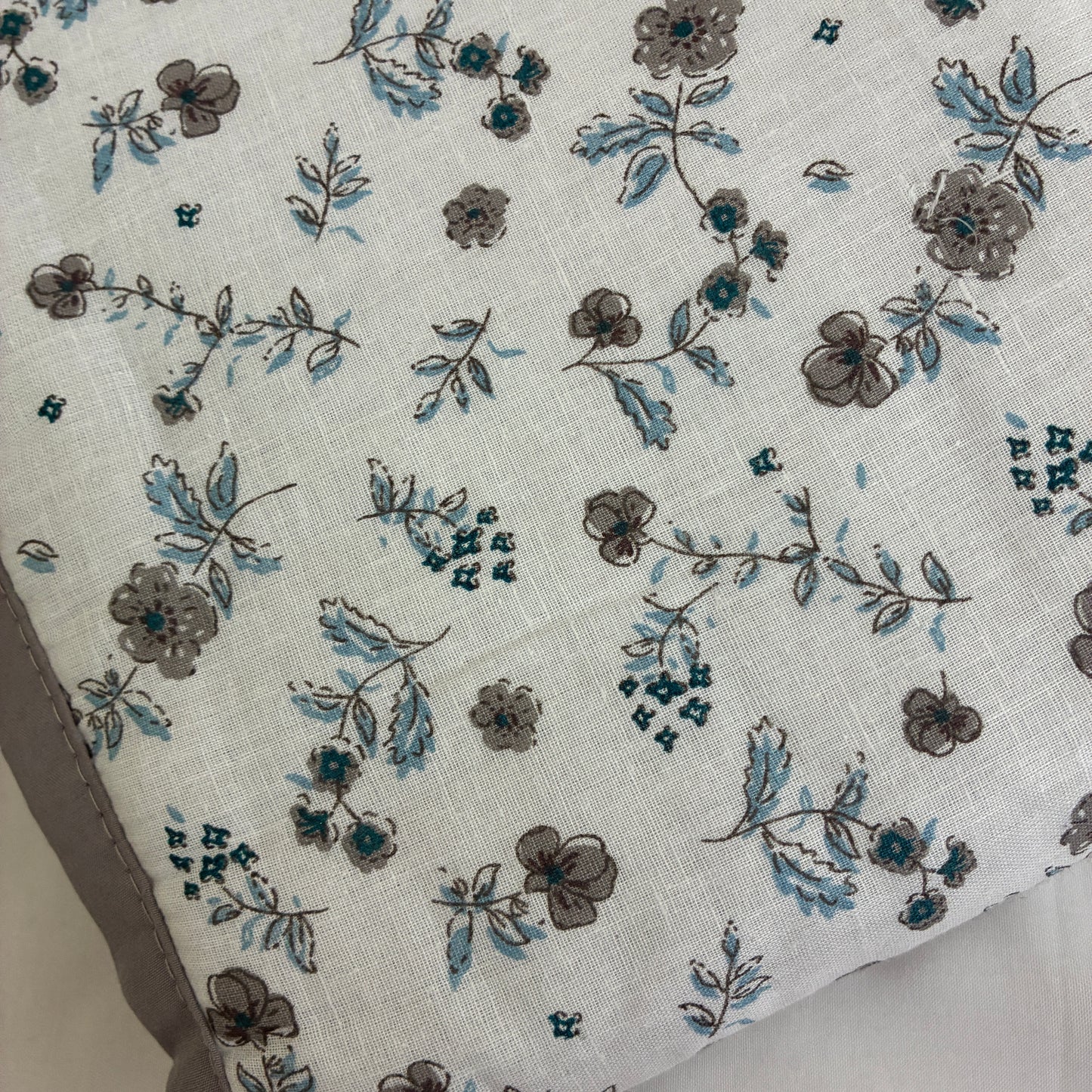 Blue Meadow Reversible Cotton Double Size Dohar
