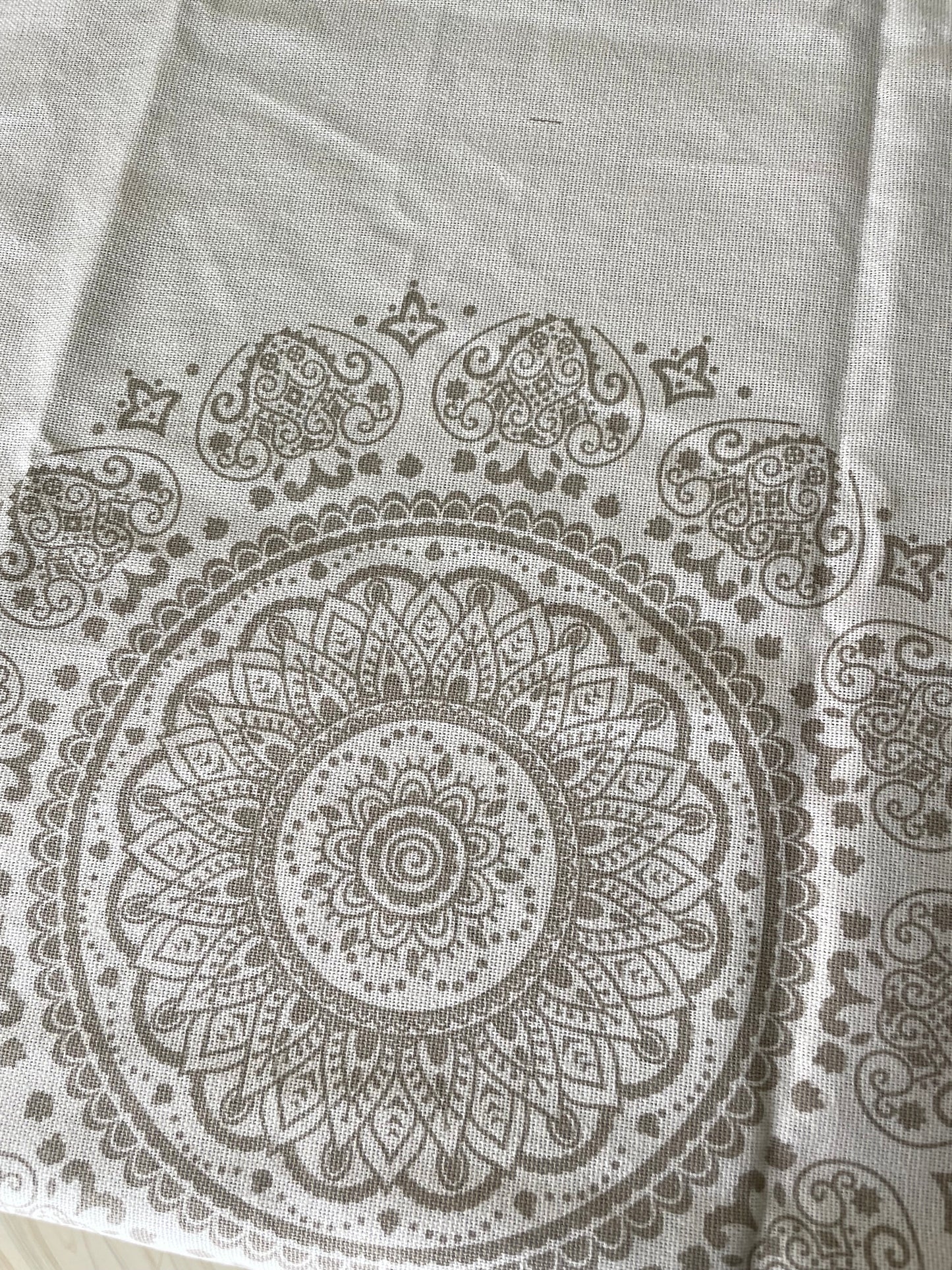 Mandala Print Table Covers