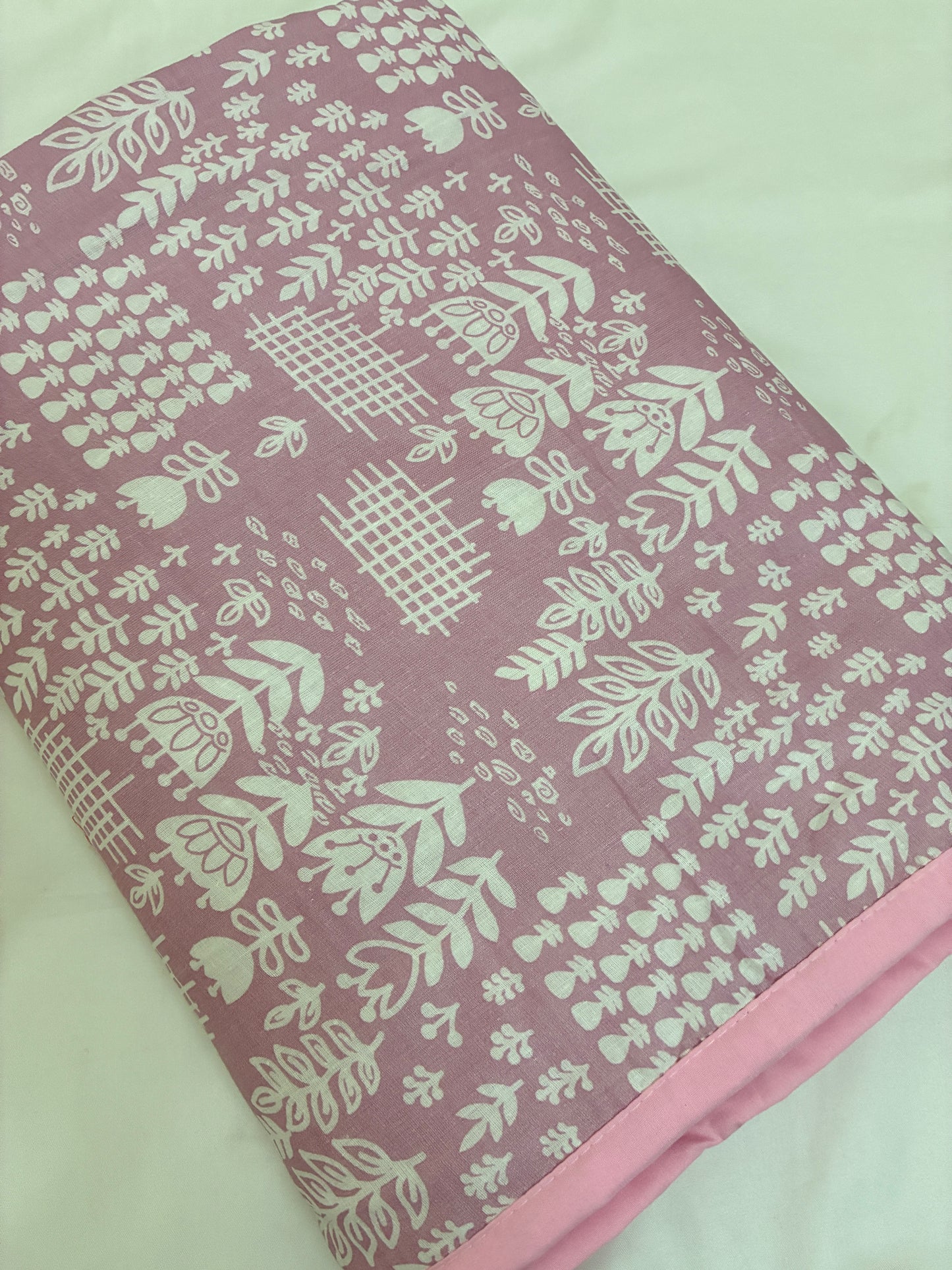 Pink Single Size Cotton Dohar