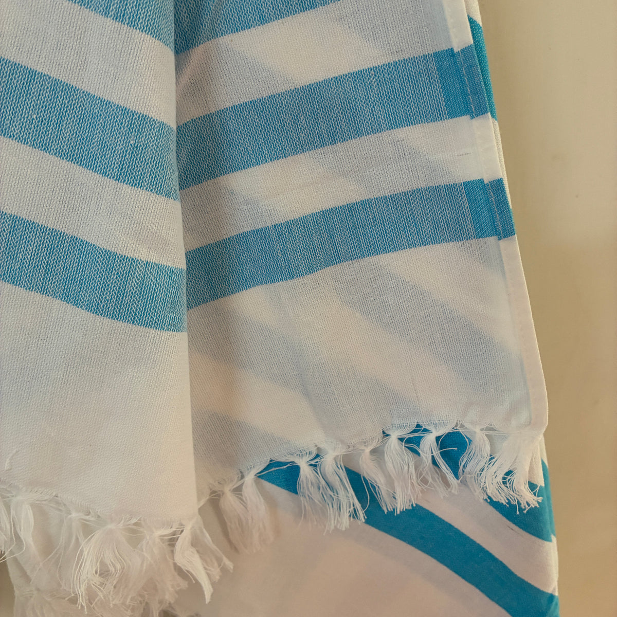 Blue Stripes Cotton Bath Towels