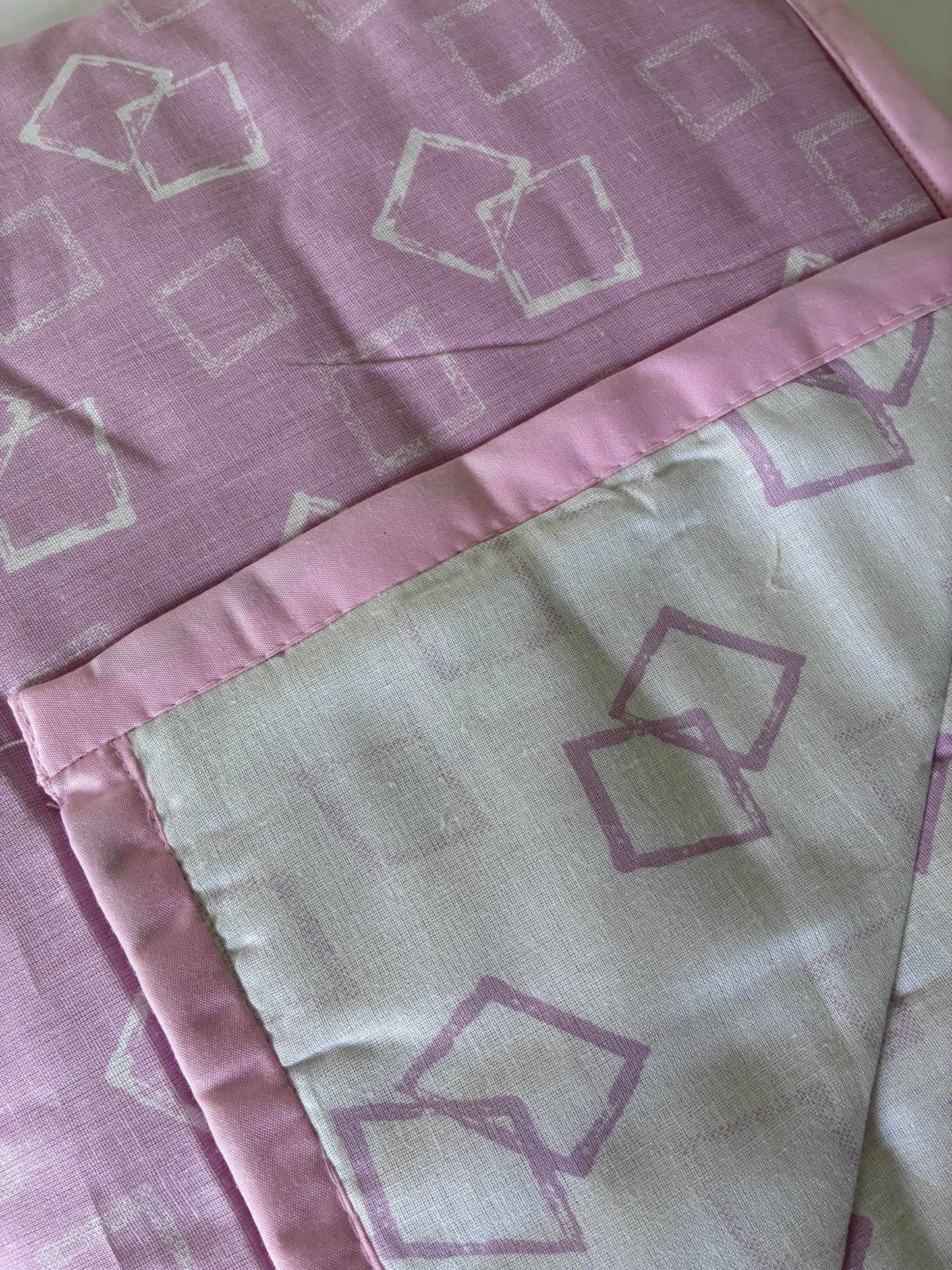 Pink Single Size Cotton Dohar