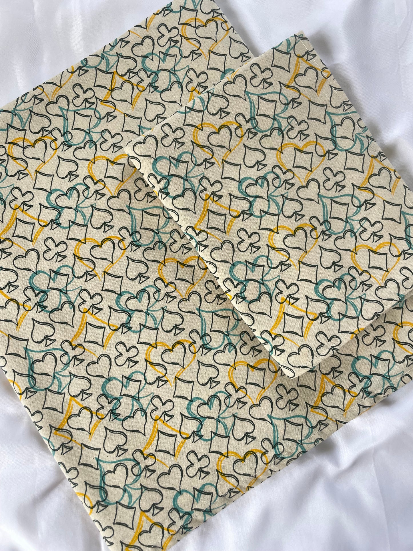 Abstract Single Size Cotton Bedspread with 1 Pillow Cover 60 x 90 in