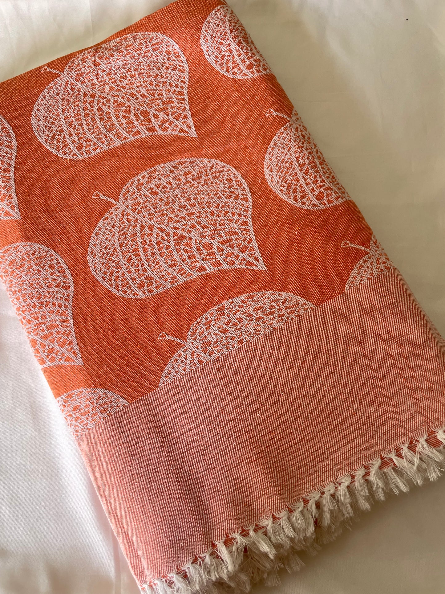Orange Double Size Blanket