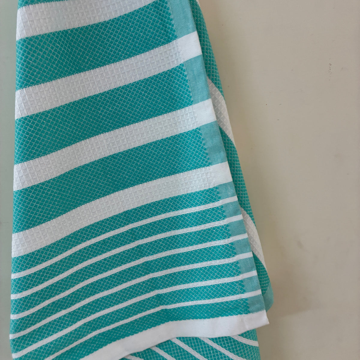 Blue Stripes Cotton Bath Towels