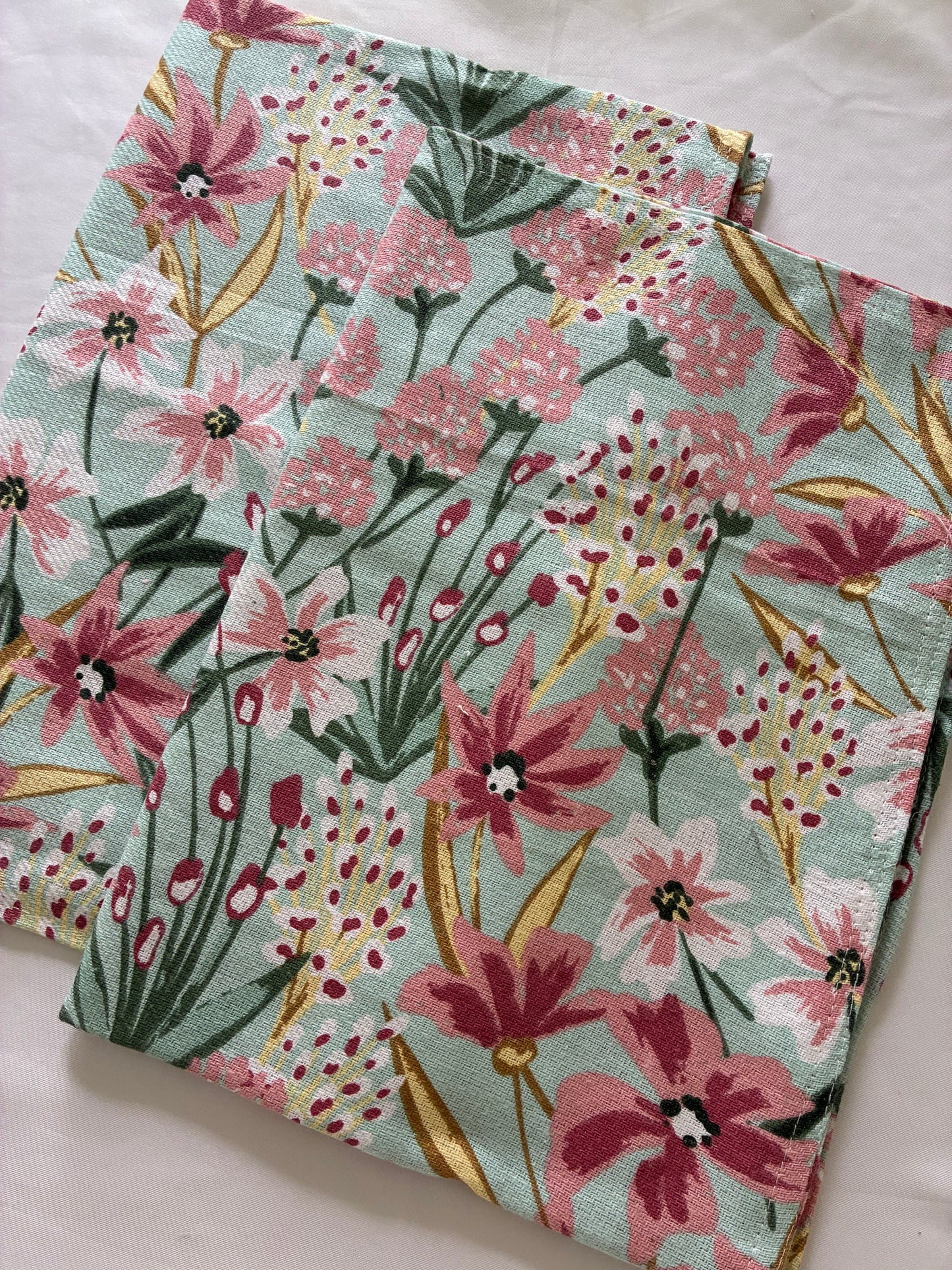 Floral Cotton Pillow Covers