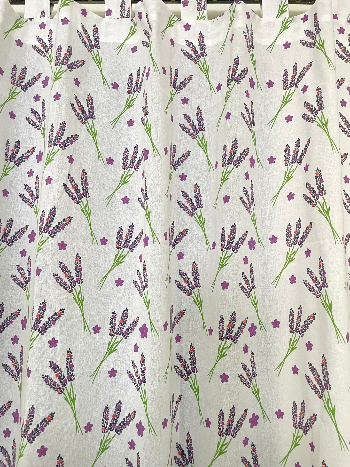 Purple Cotton Curtains