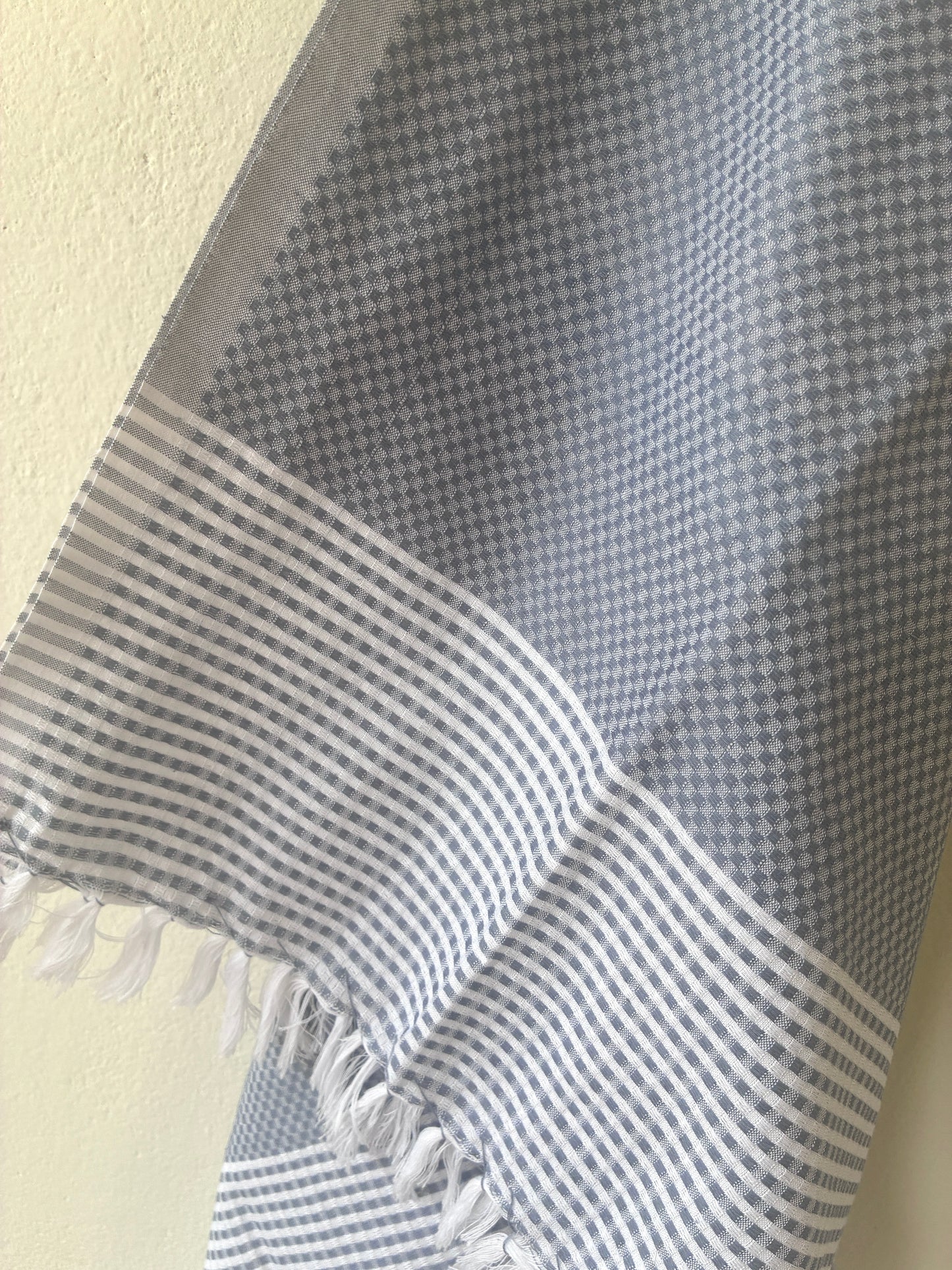 Grey Cotton Bath Towels