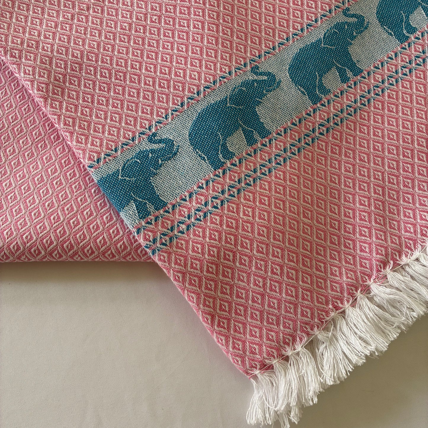 Long Cotton Bath Towel