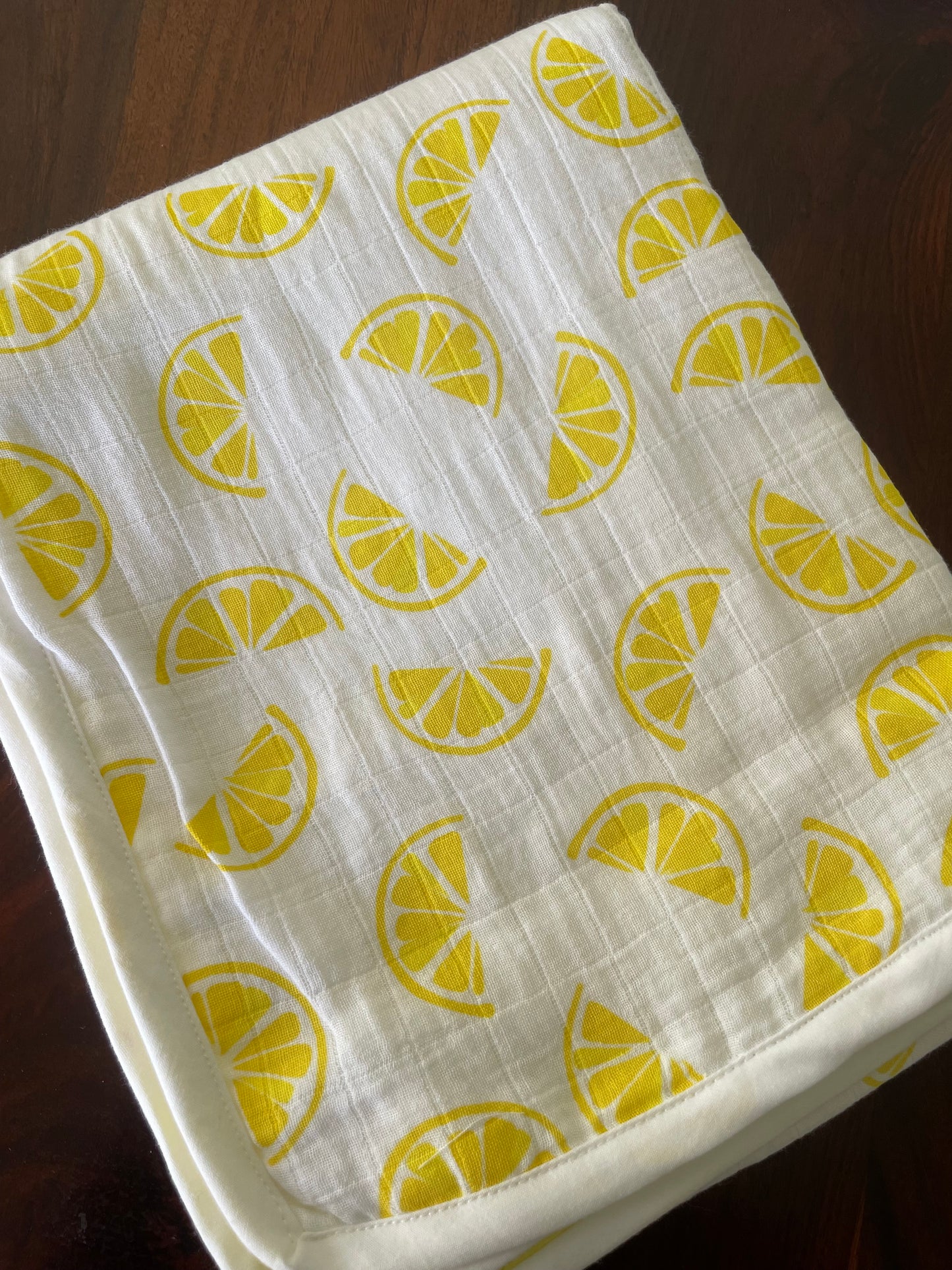 Lemon Muslin Blanket/ dohar