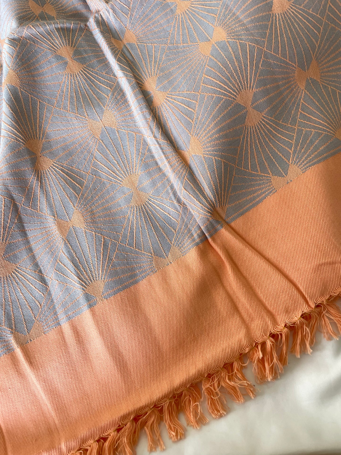 Grey Double Size Blanket