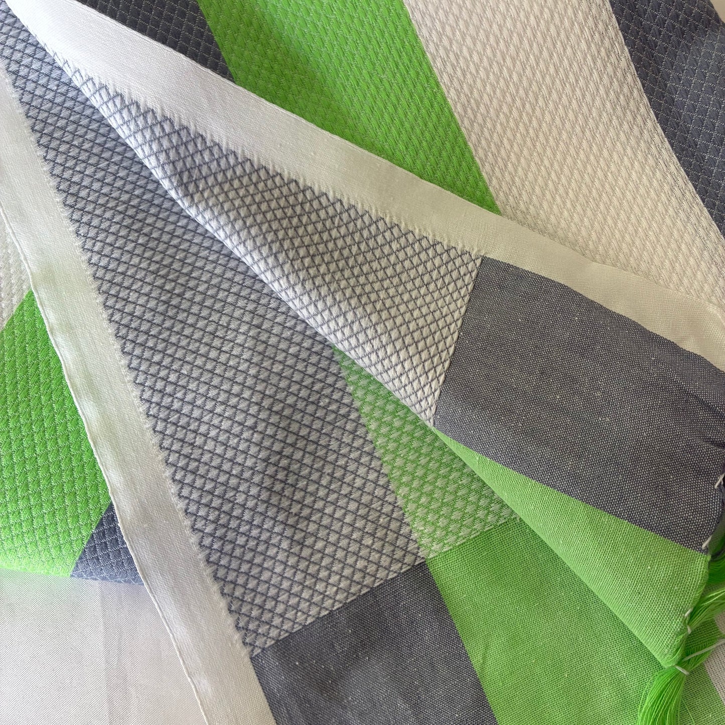 Stripes Extra Long Cotton Bath Towel