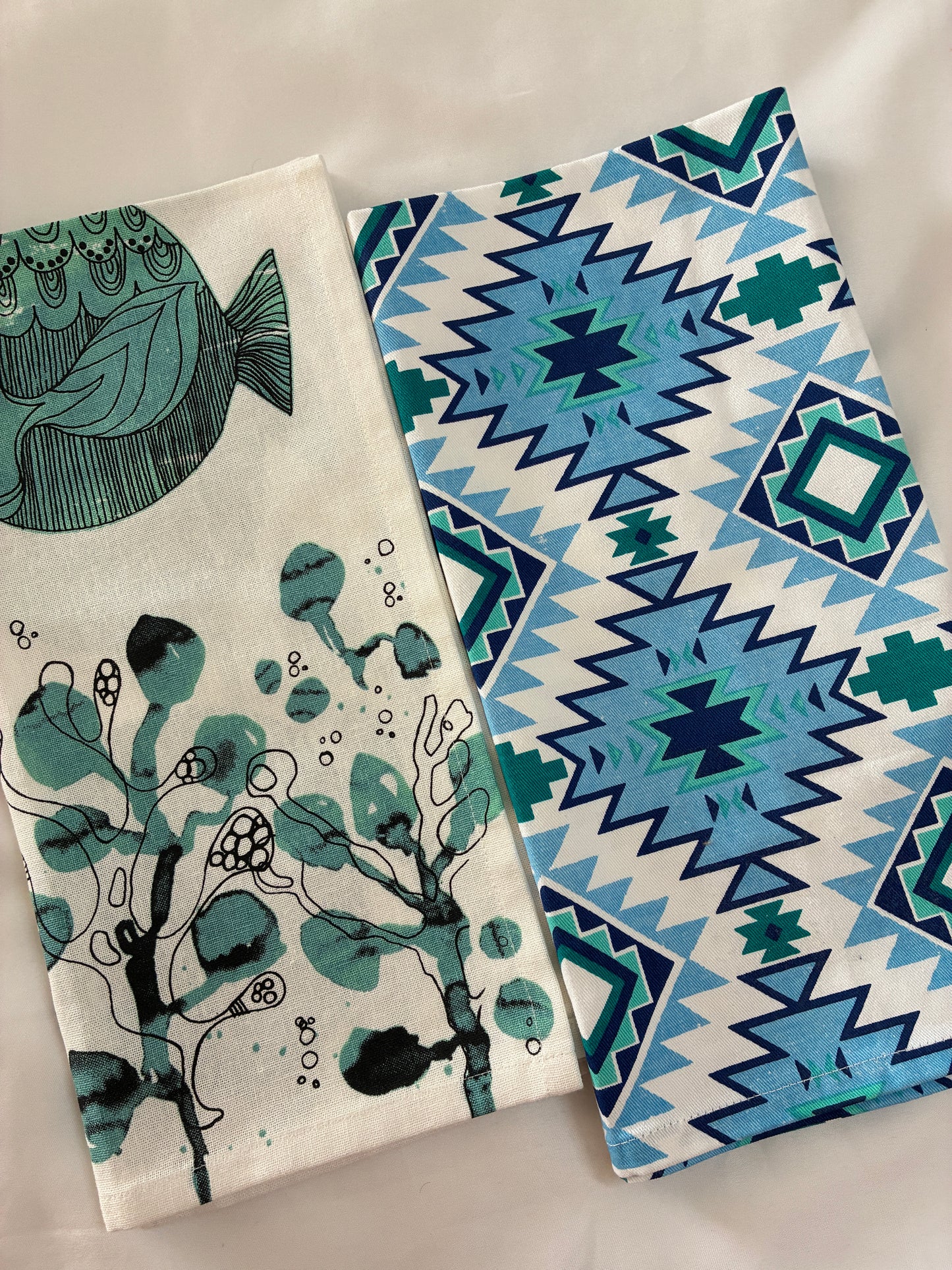 Printed Hand/Lunch Towels (Set of 2 )