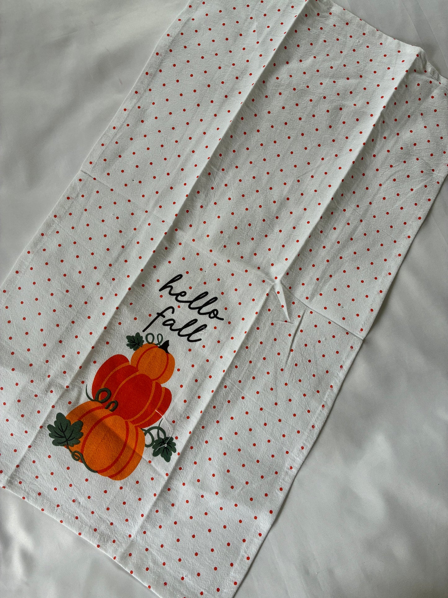 Pumpkin Printed Hand/Lunch Towels (Set of 2)