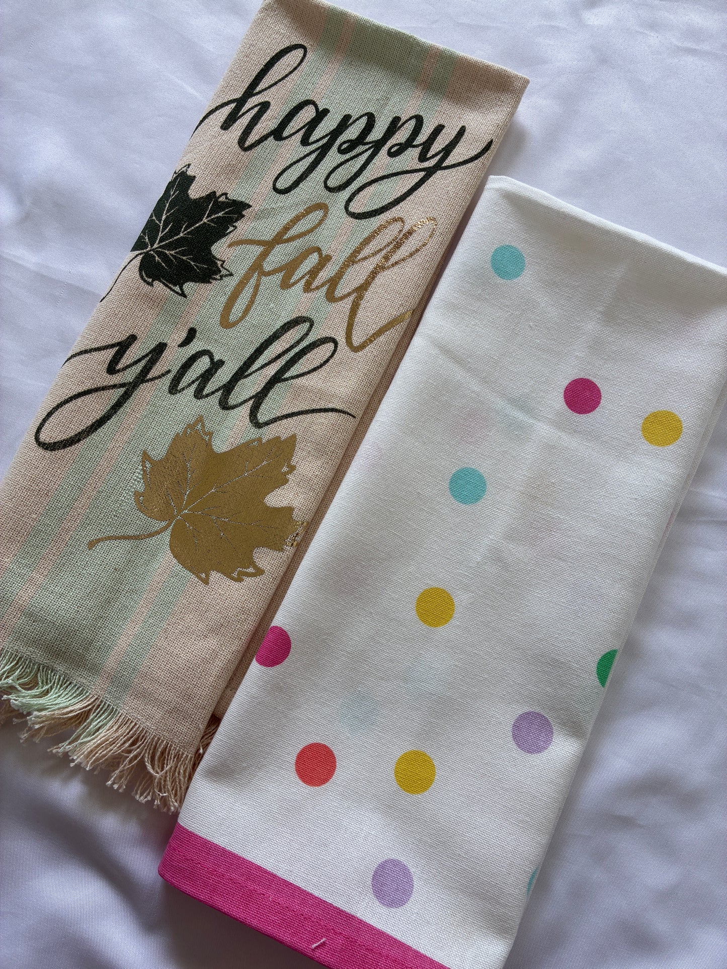 Printed Hand/Lunch Towels (Set of 2 )