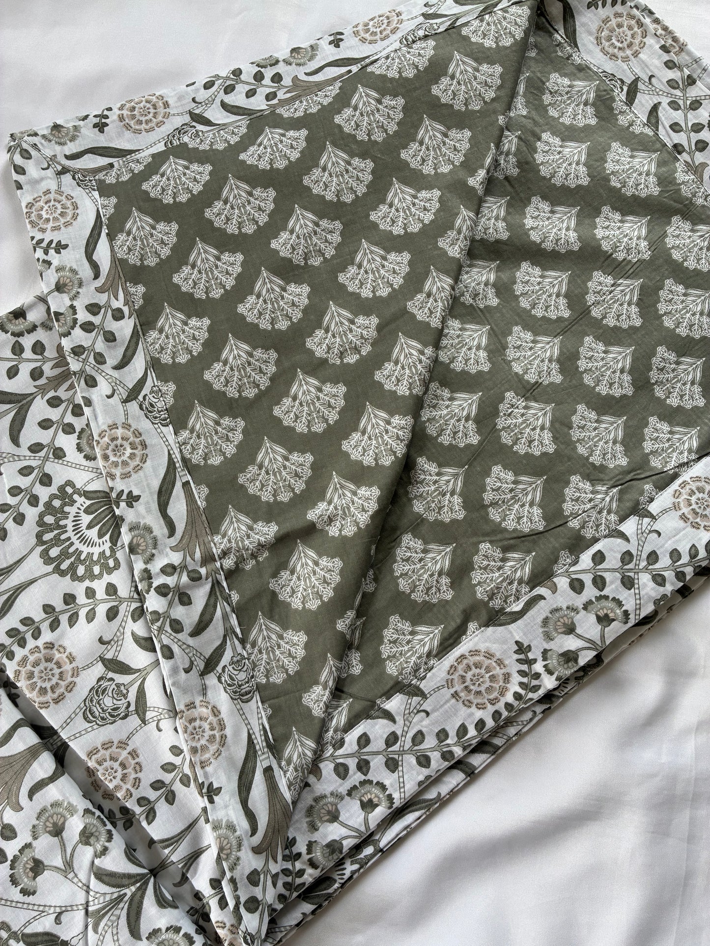 Grey Cotton Double Size Dohar