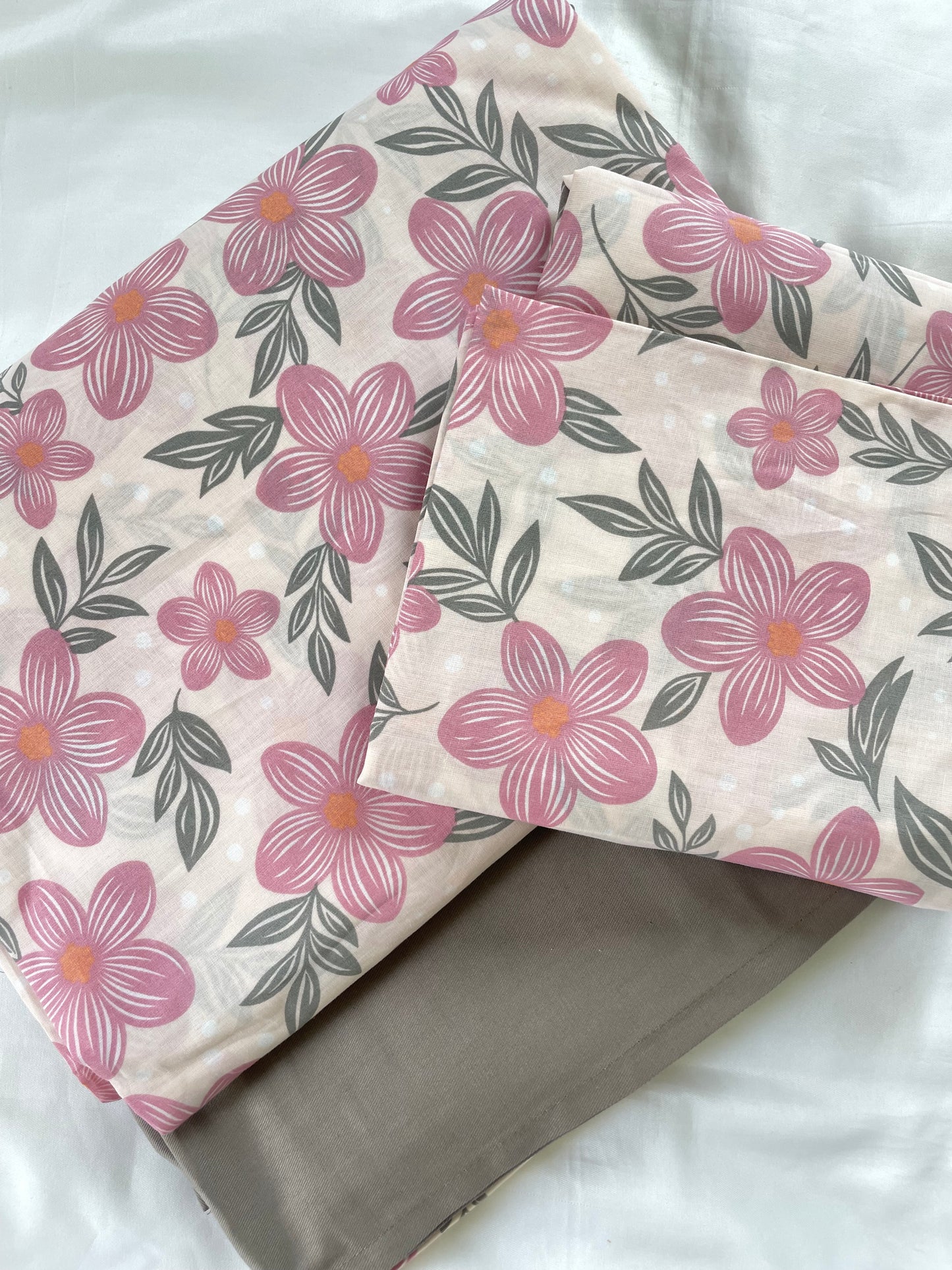 King Size Cotton Bedspread 100x110 in