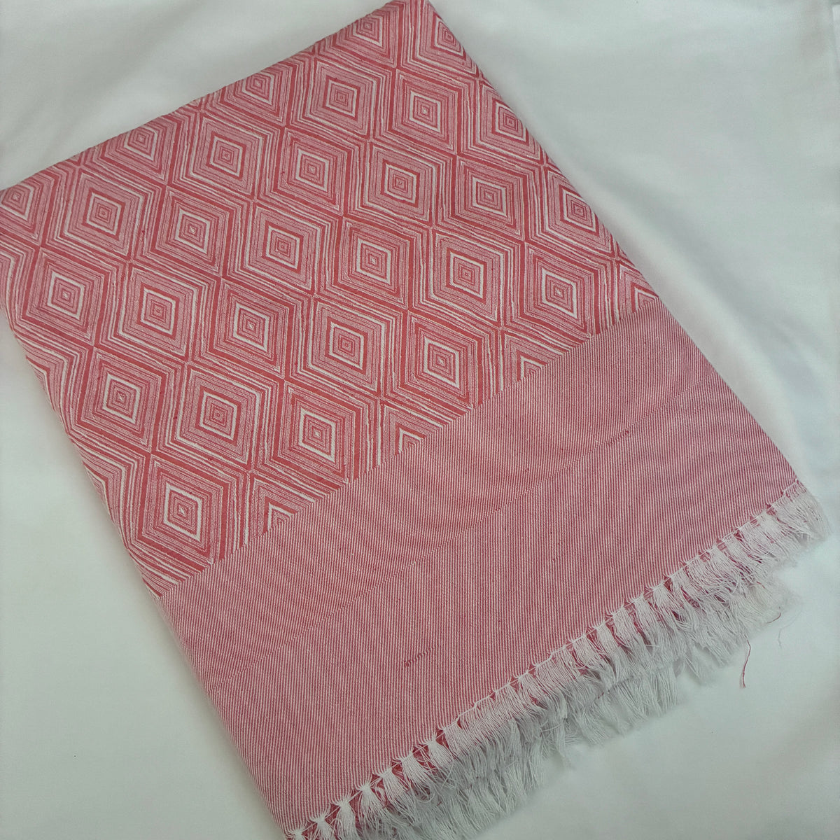Cotton Single Blanket with Free Towel