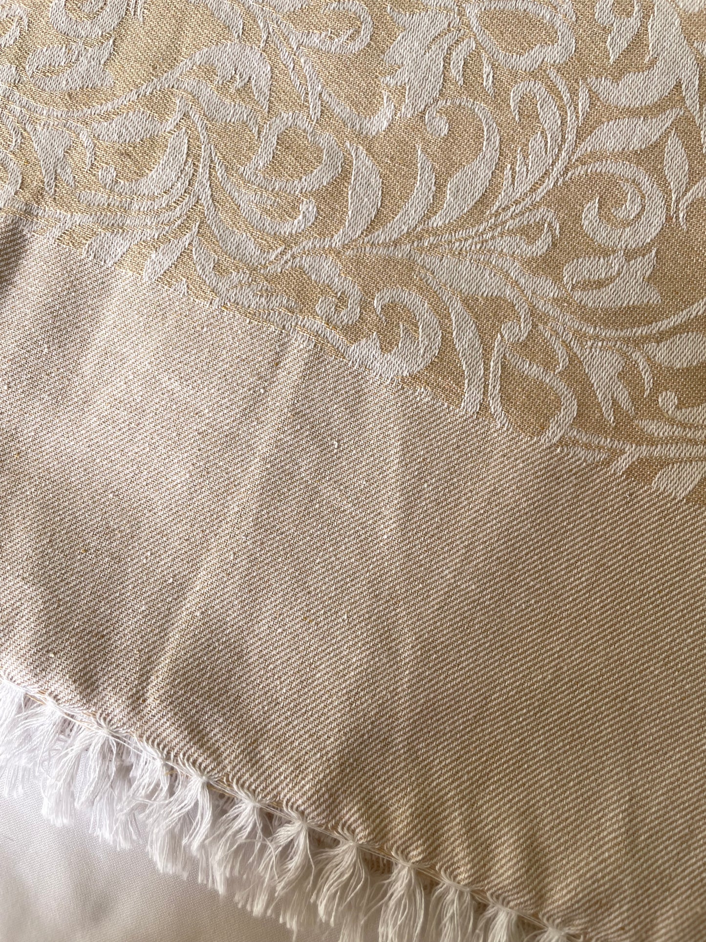 Light Brown Blanket / Throw