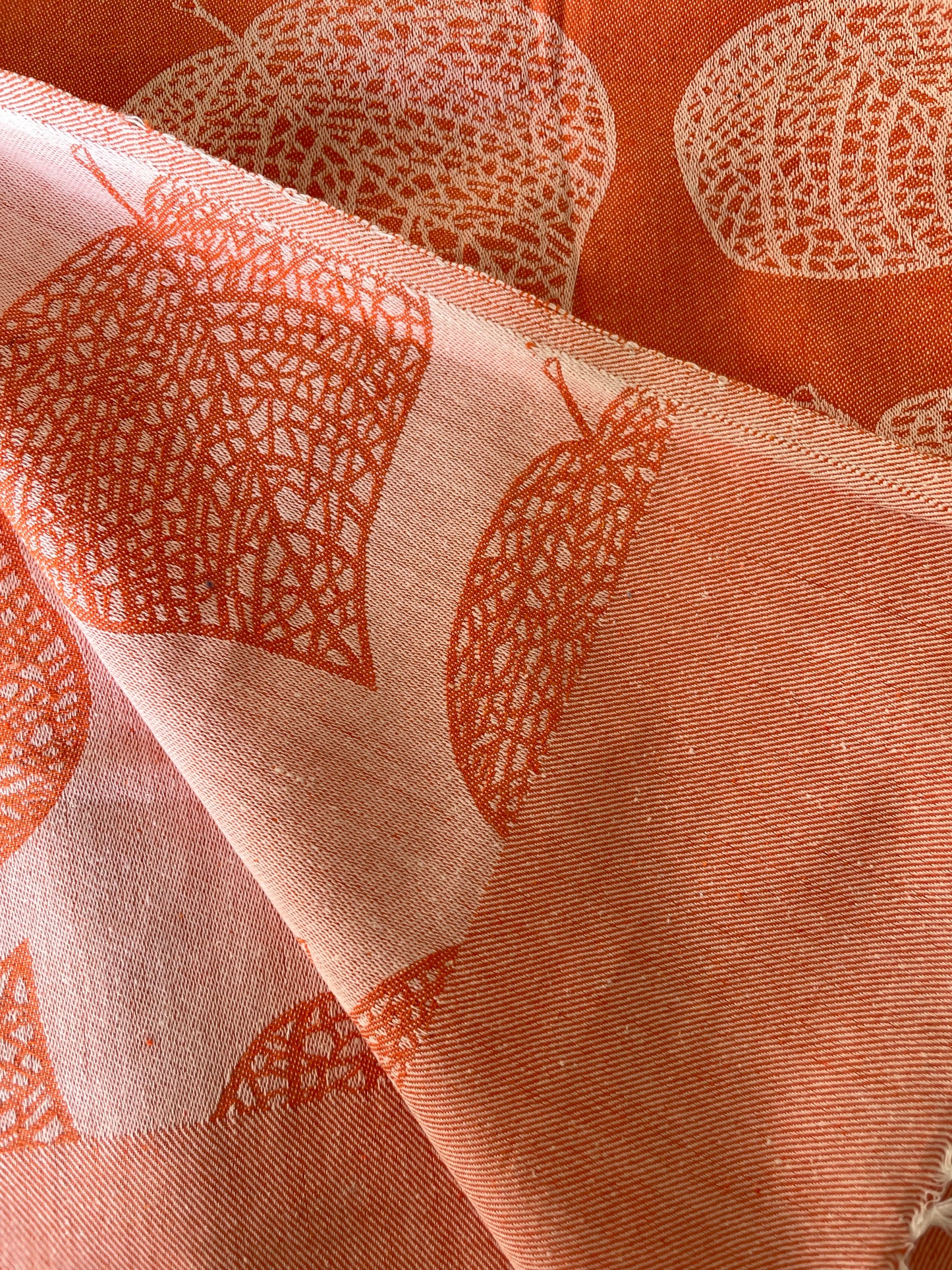 Orange Double Size Blanket
