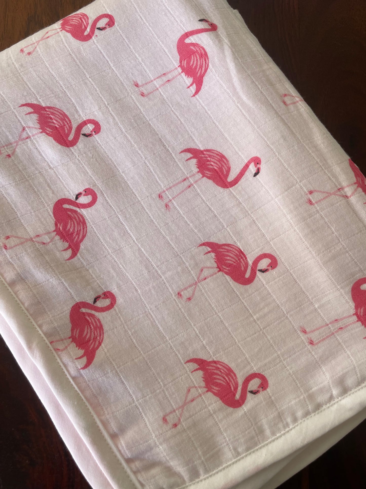 Flamingo Muslin Blanket/dohar