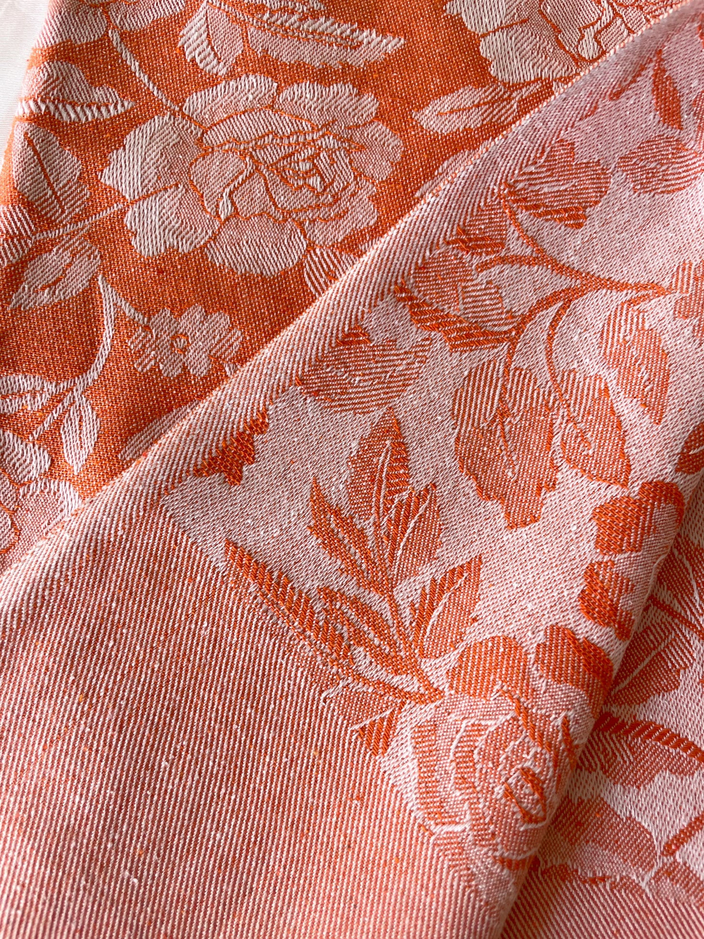 Orange Pink Blanket / Throw