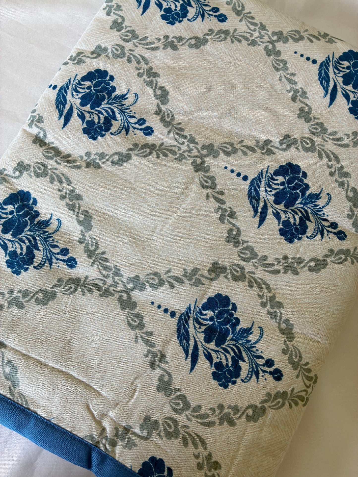 Blue Single Size Cotton Dohar