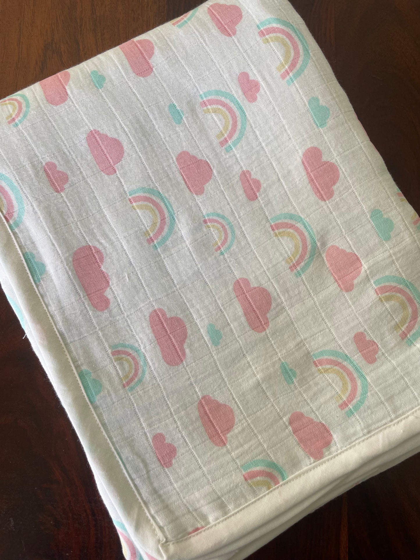 Rainbow Muslin Blanket /dohar