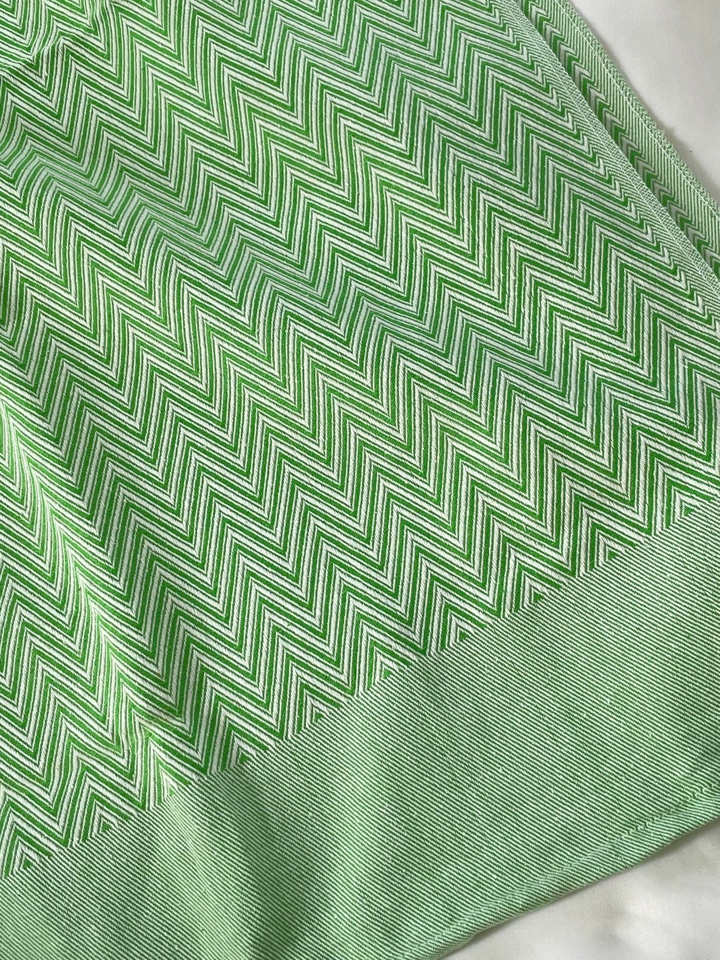 Zig Zag Cotton Blanket / Throw