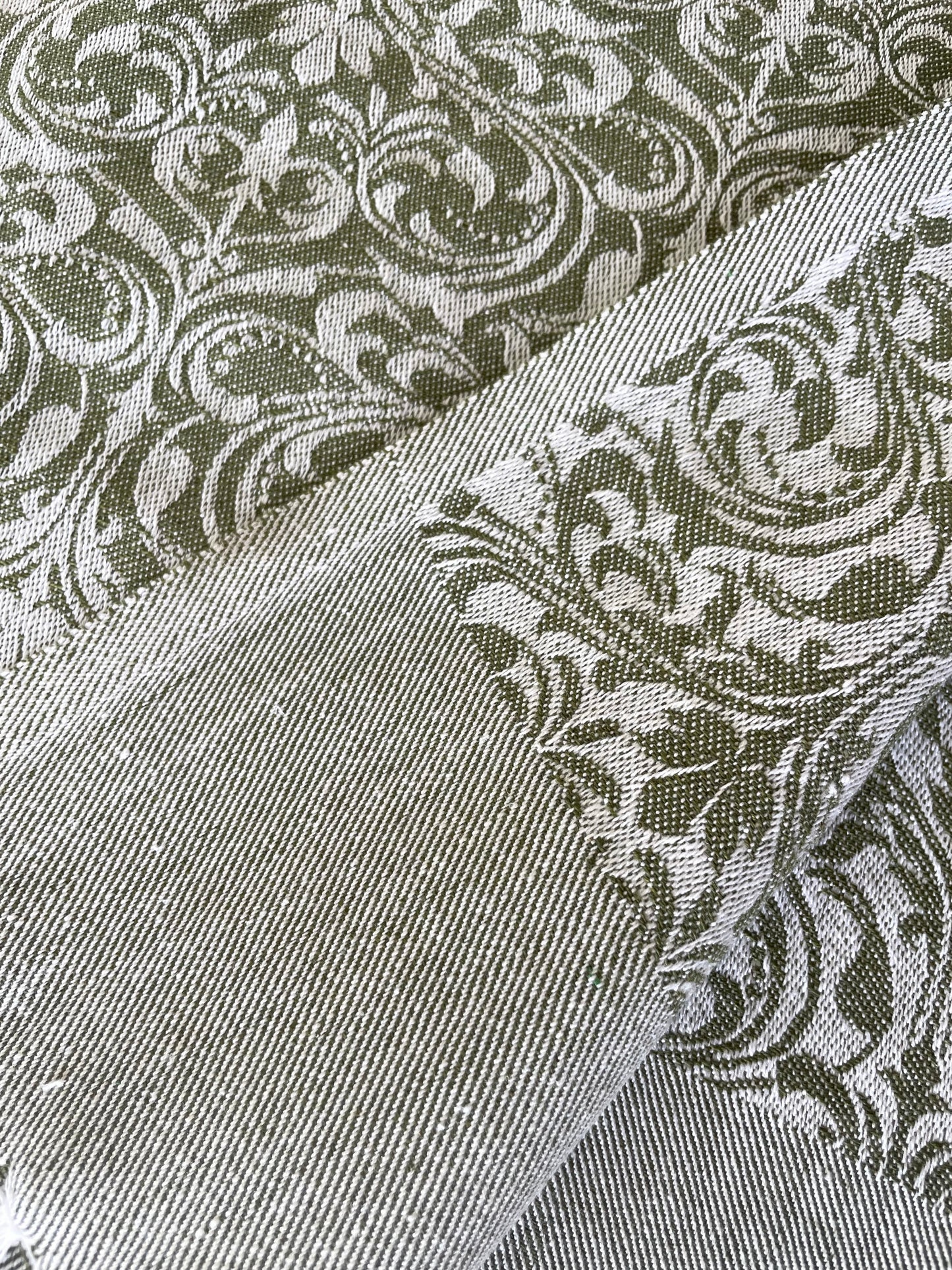 Seaweed Green Blanket / Throw