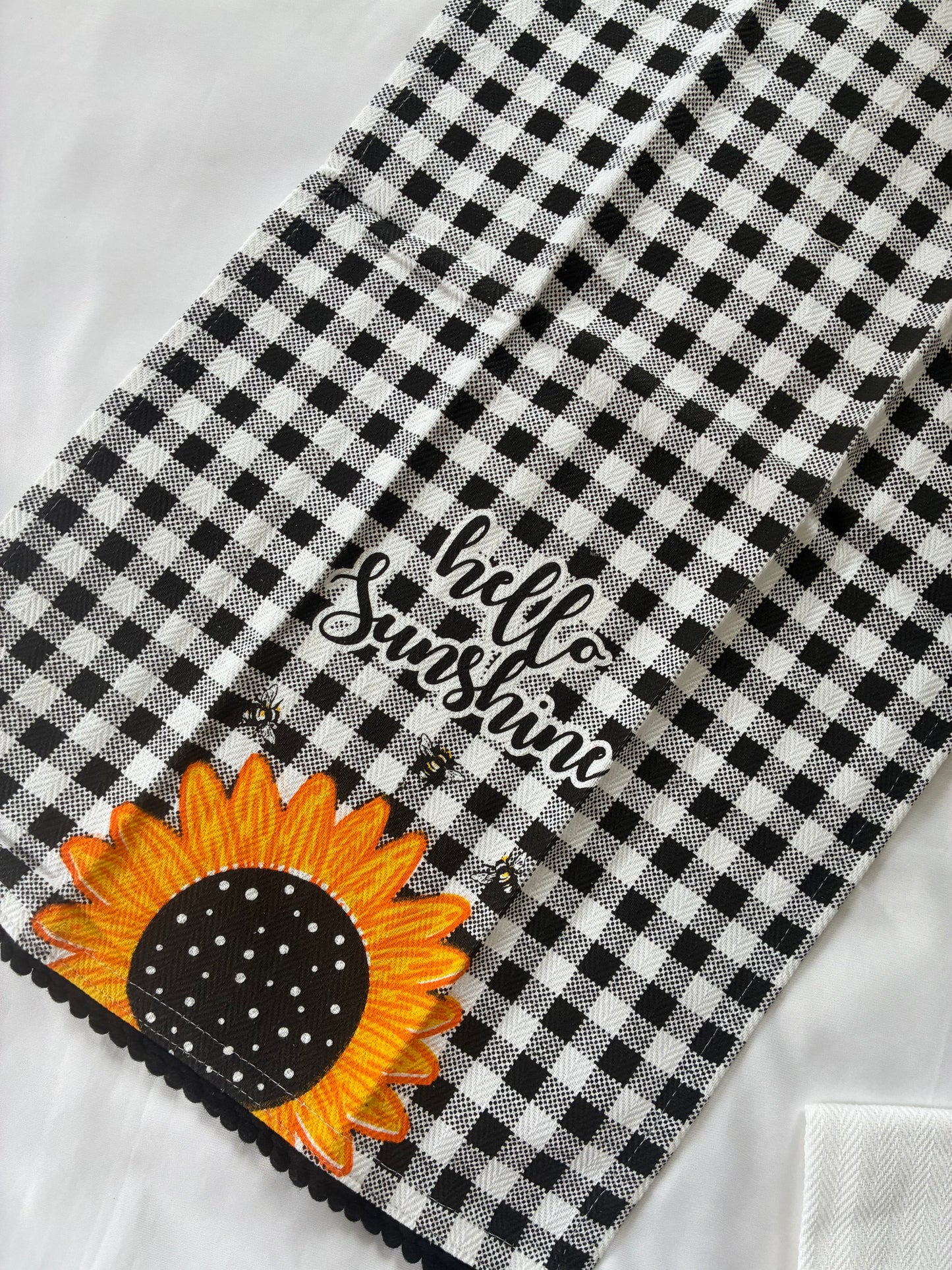 Sunflower Printed Hand/Lunch Towels (Set of 2)