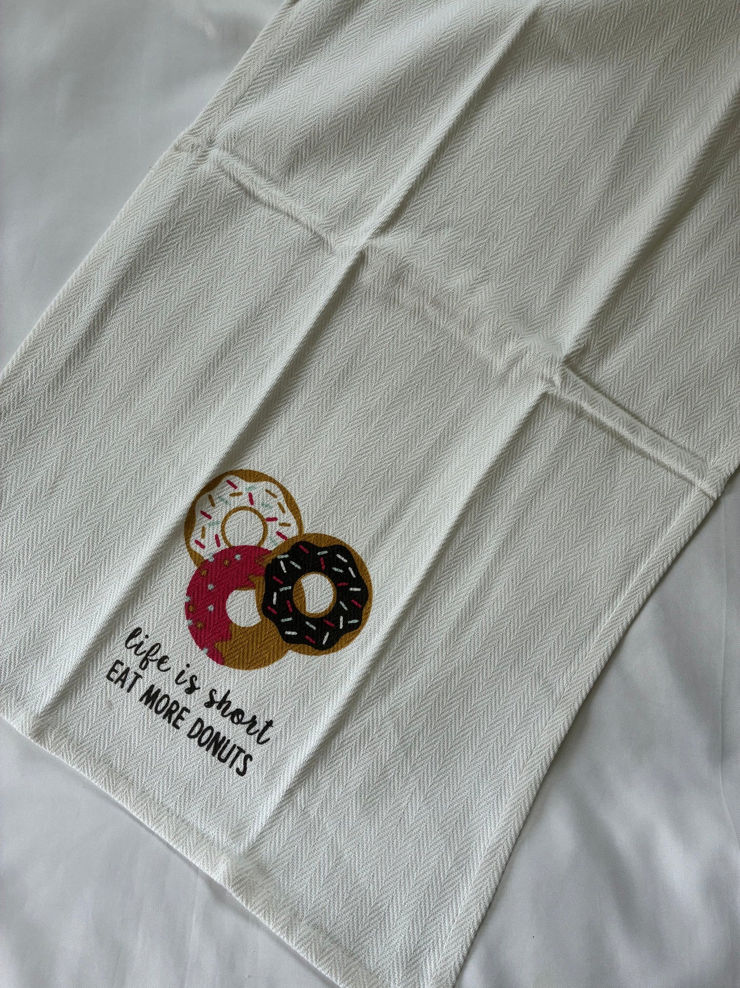 Donut Printed Hand/Lunch Towels (Set of 2)