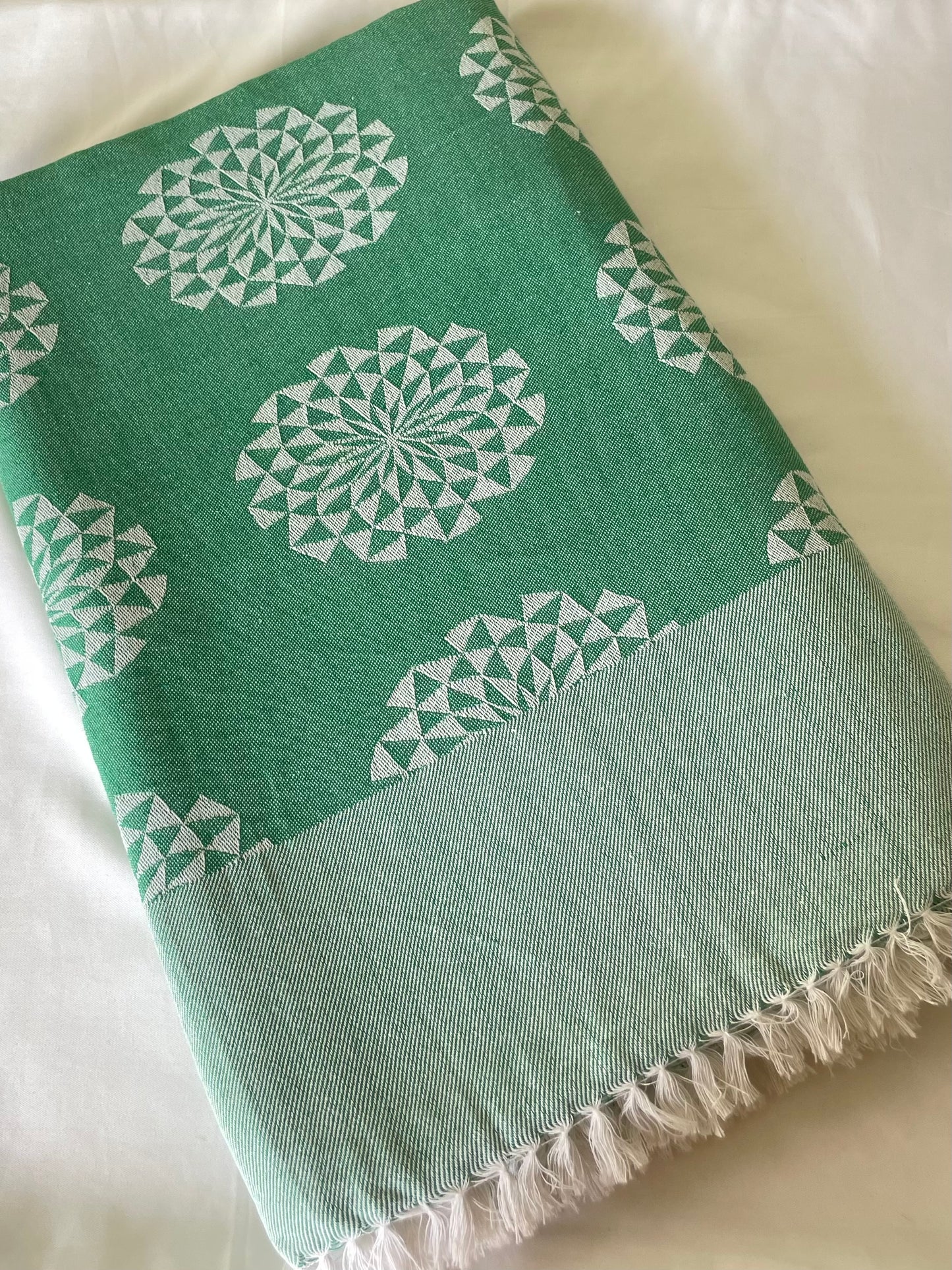 Green Double Size Blanket