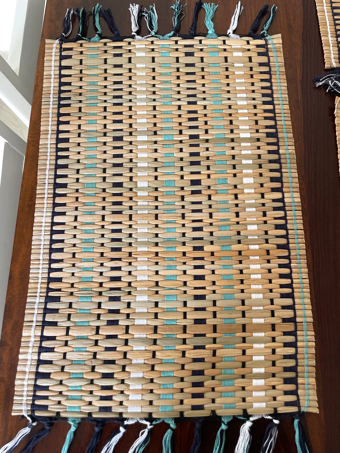 Grass Fibre Dinning Table Mats ( Set Of 6 )