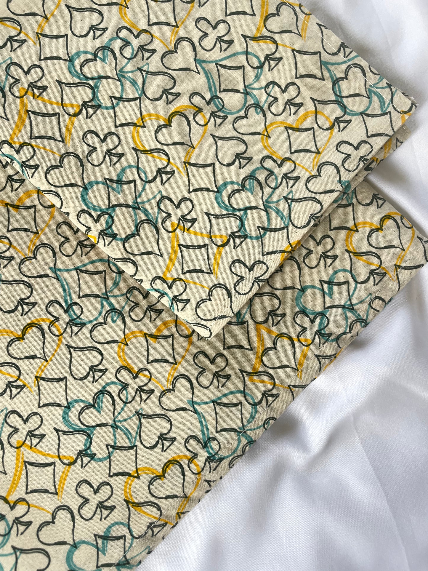 Abstract Single Size Cotton Bedspread with 1 Pillow Cover 60 x 90 in
