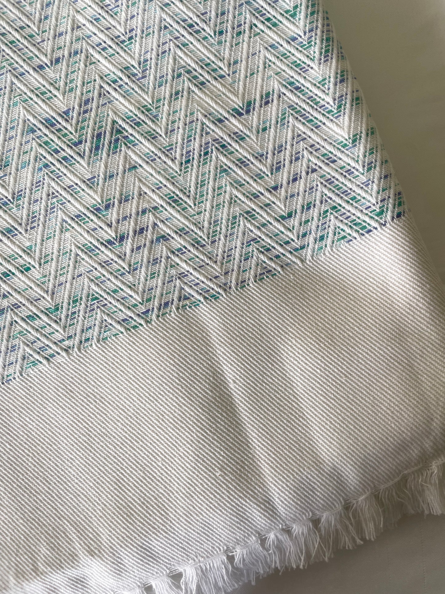 White Premium Cotton Blanket / Throw