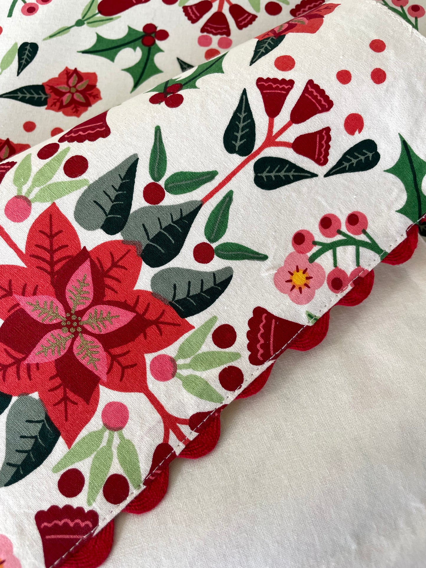 Floral Table Runner 4.5 ft Long