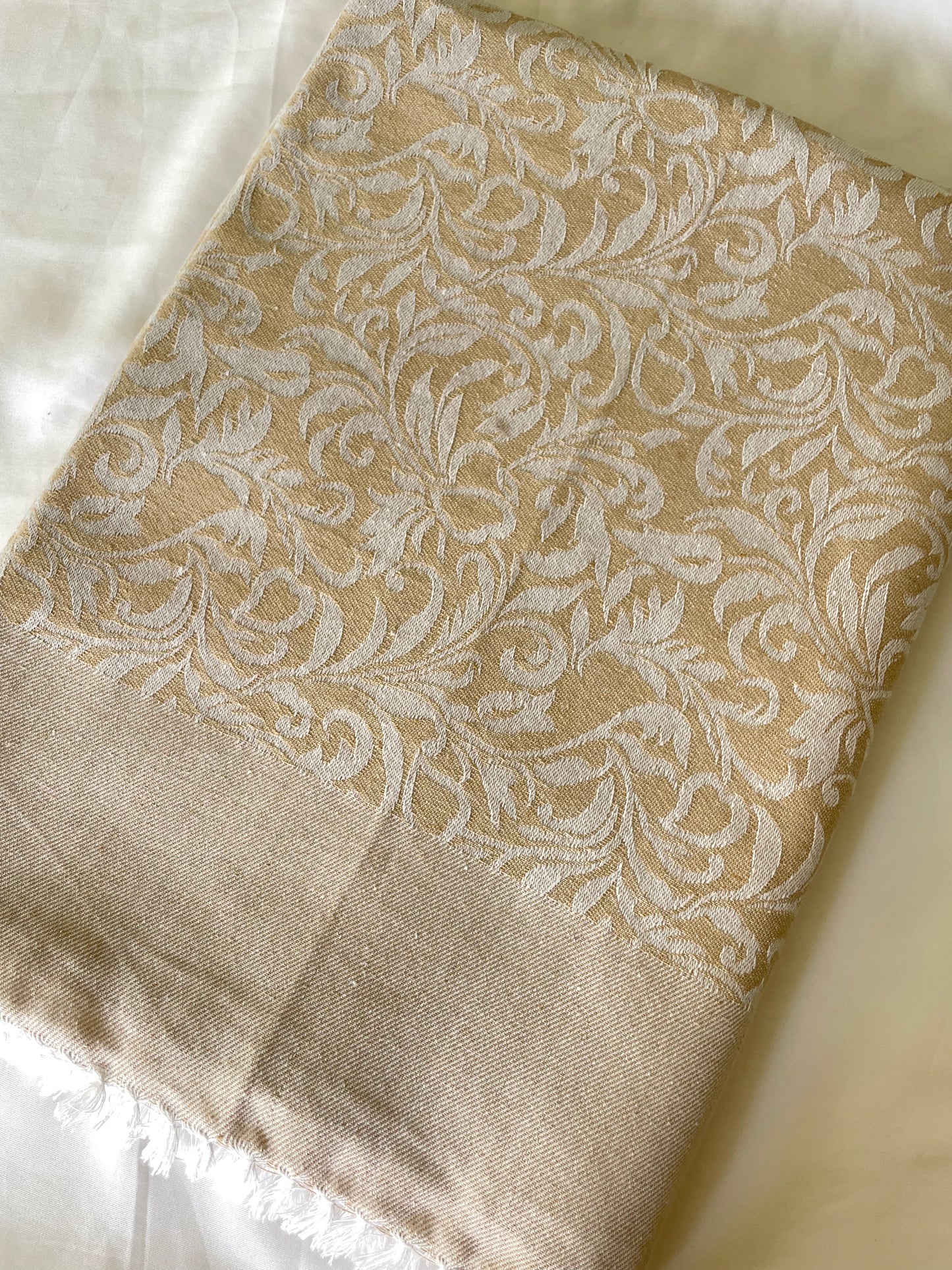 Light Brown Blanket / Throw