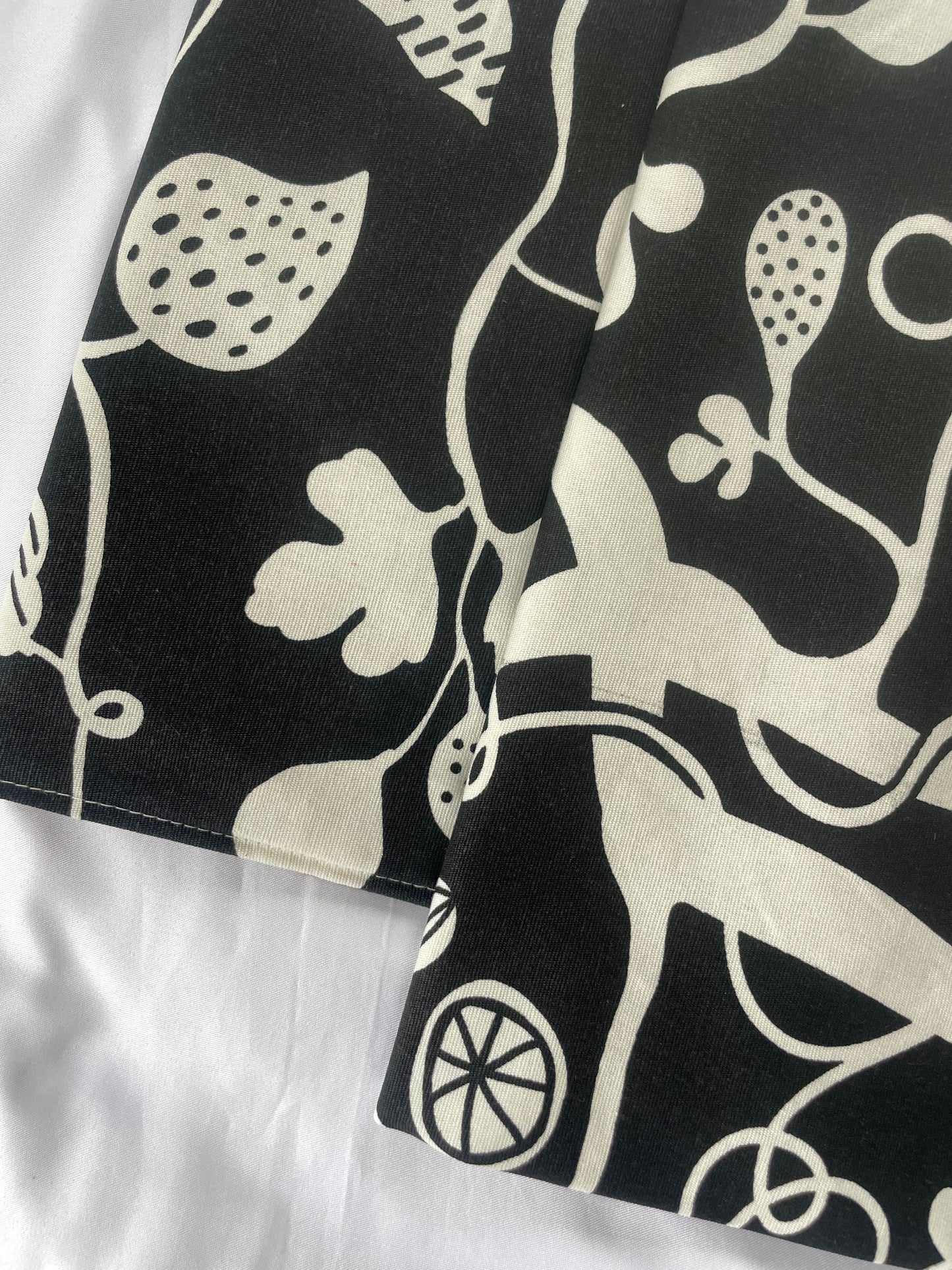 Black Cotton Pillow Covers