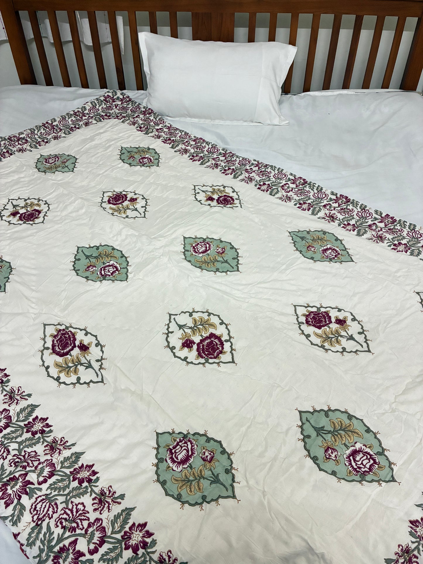 Reversible Single Size Cotton Quilt