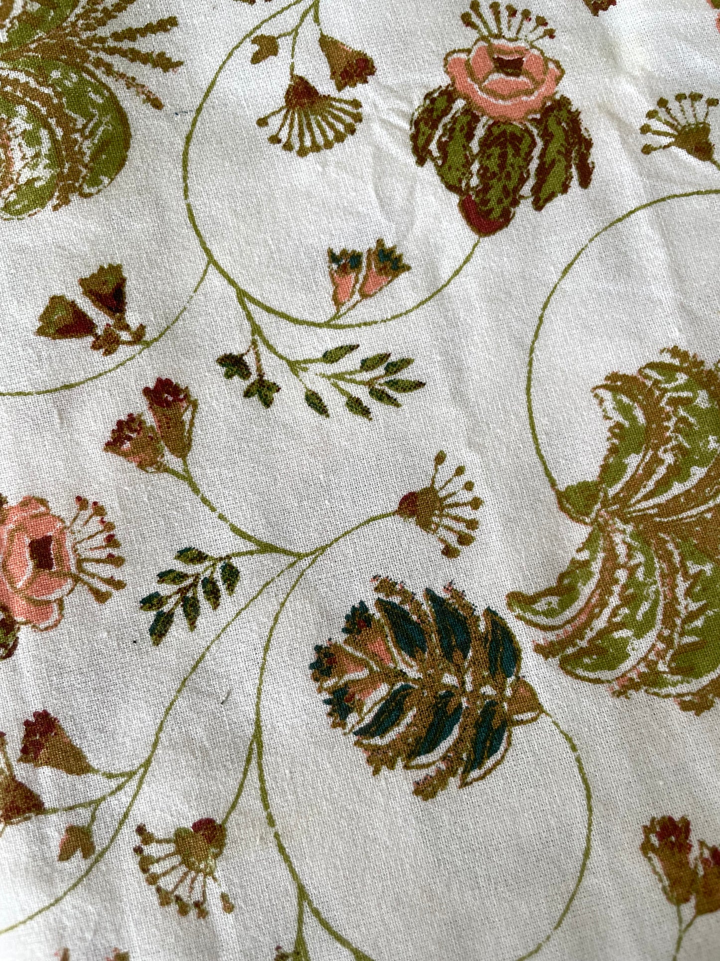 Single Size Cotton Bedspread with 1 Pillow Cover 60 x 90 in